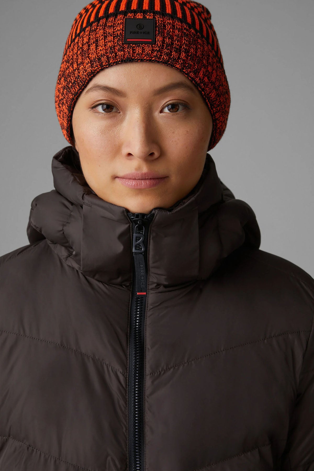 Bogner Aenny Kapüşonlu Uzun Puffer Mont-Libas Trendy Fashion Store