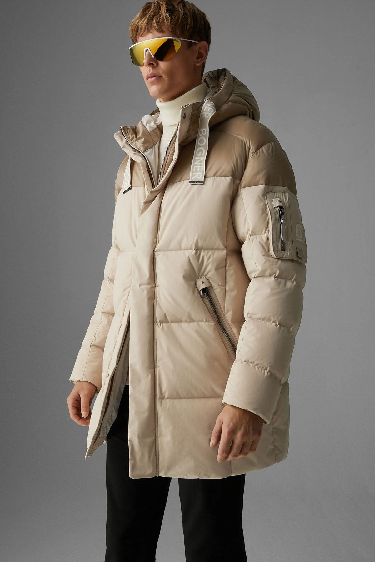 Bogner Jones Kapüşonlu Puffer Kaban-Libas Trendy Fashion Store