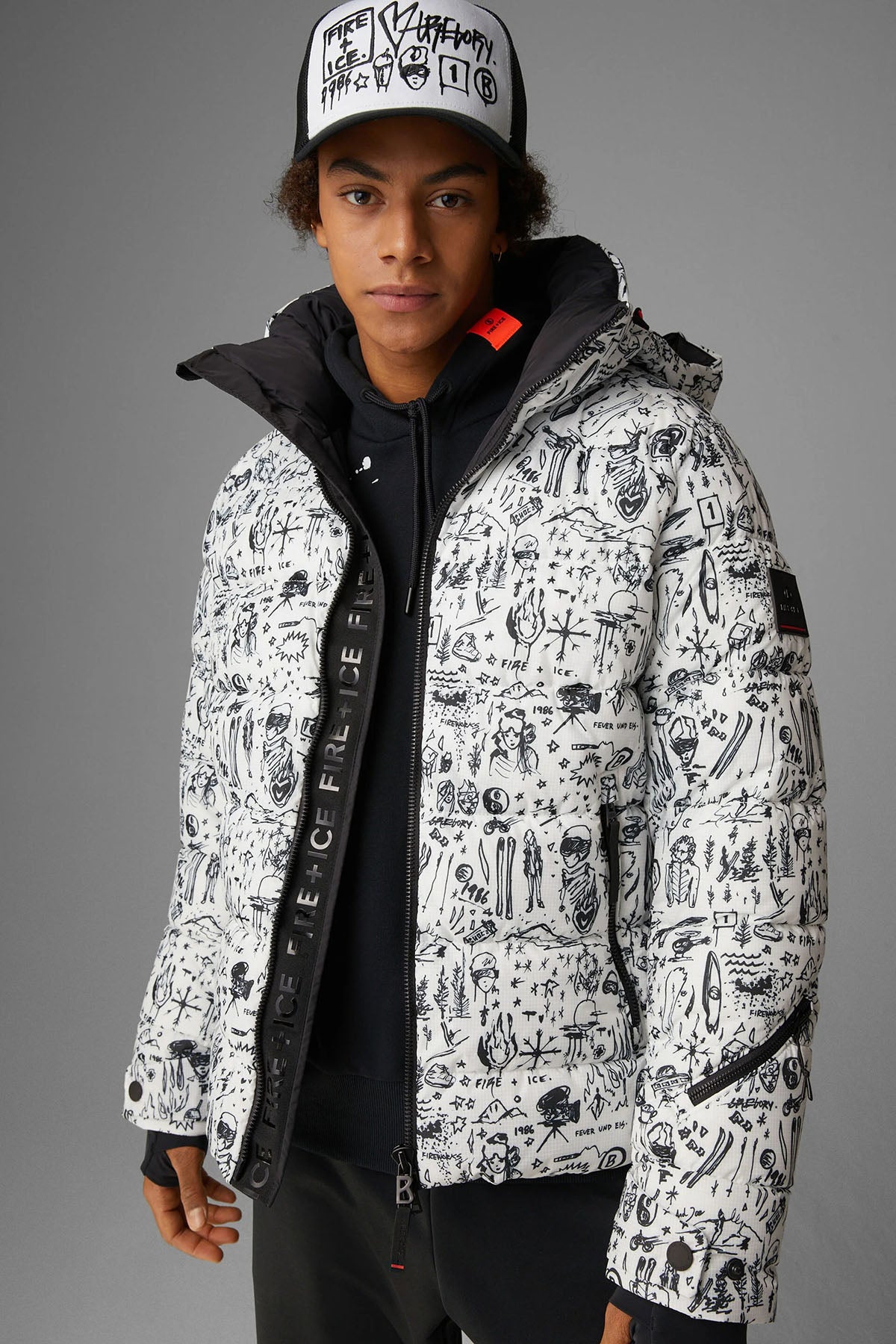 Bogner Luka Kapüşonlu Puffer Kayak Montu-Libas Trendy Fashion Store