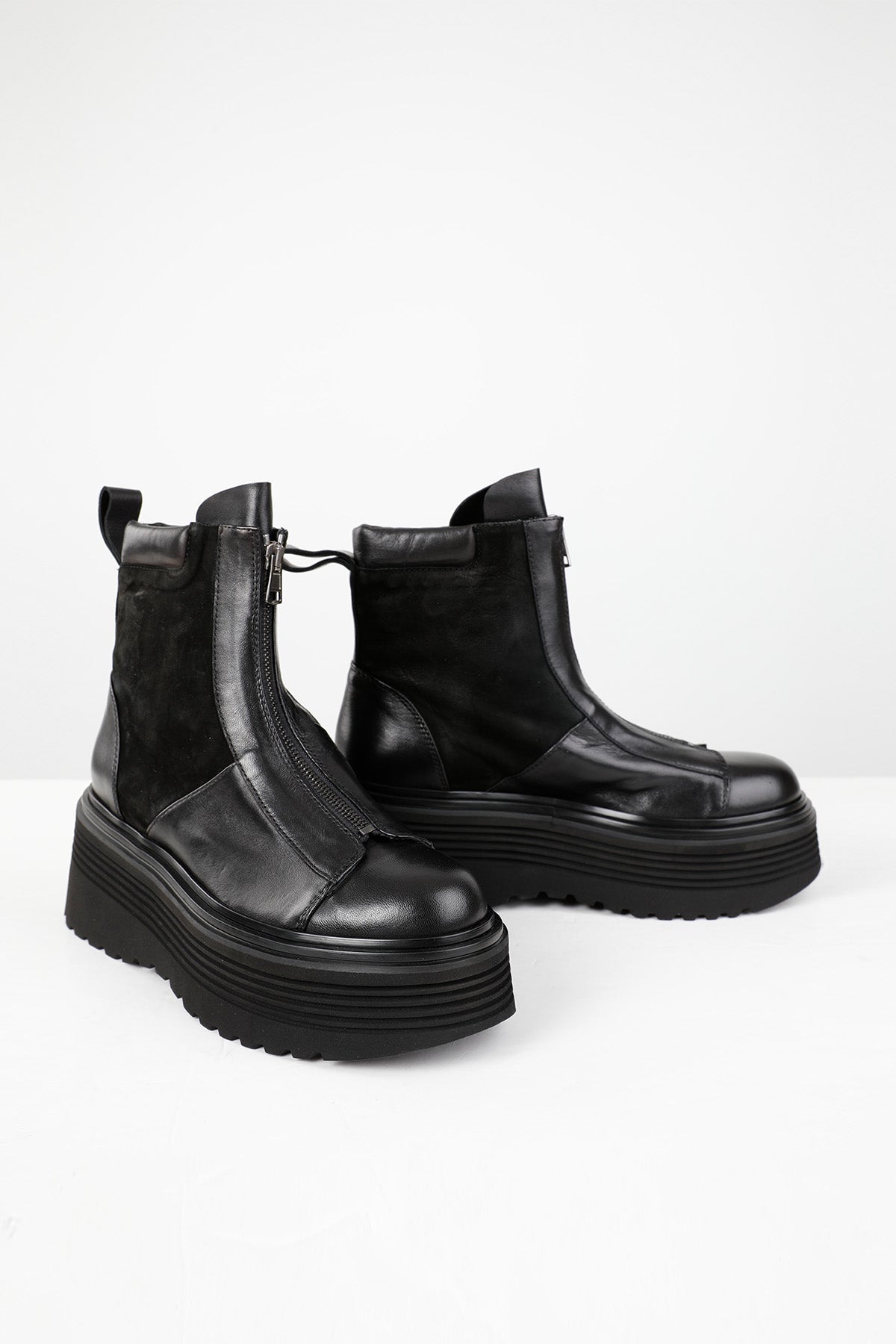 Fruit Extralight Taban Nubuk Detaylı Deri Bot-Libas Trendy Fashion Store