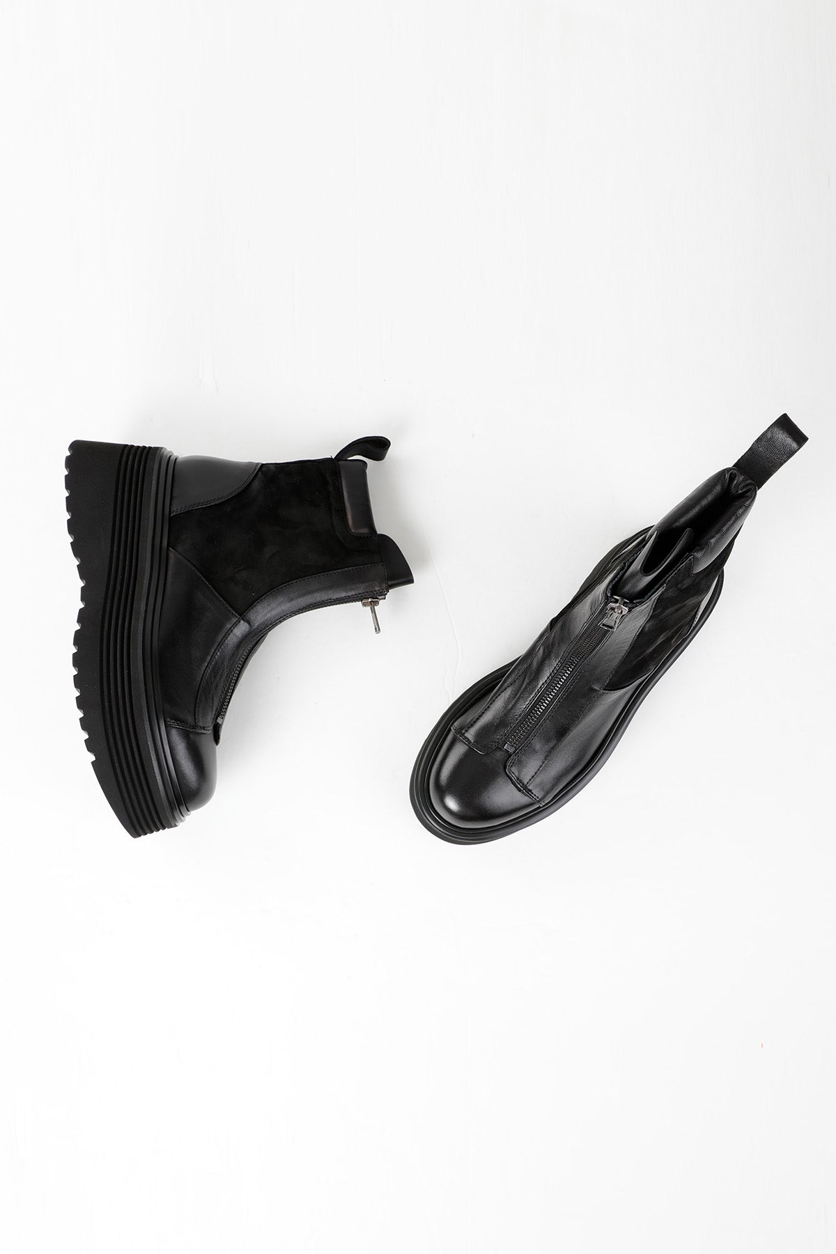 Fruit Extralight Taban Nubuk Detaylı Deri Bot-Libas Trendy Fashion Store