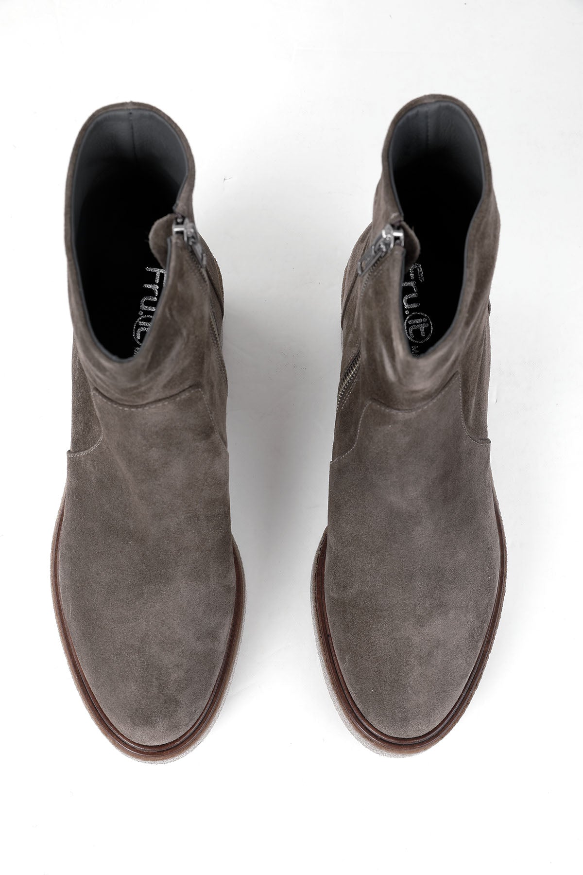 Fruit Topuklu Süet Bot-Libas Trendy Fashion Store