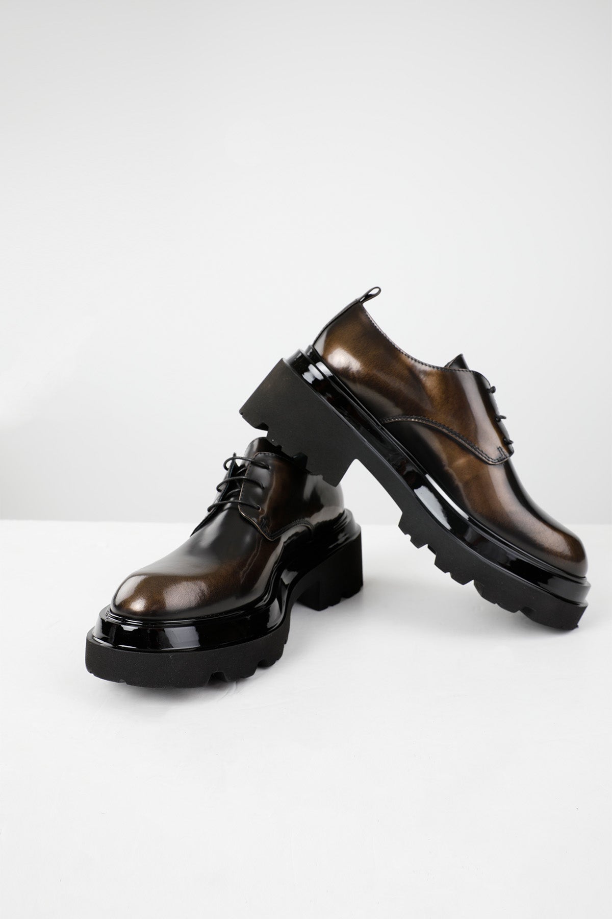 Fruit Extralight Taban Fırça Efektli Deri Casual Ayakkabı-Libas Trendy Fashion Store