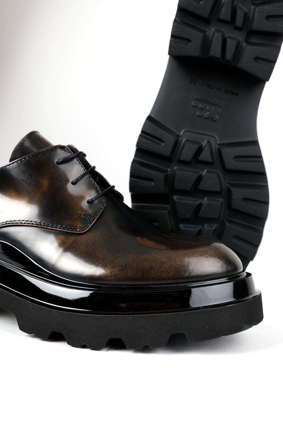 Fruit Extralight Taban Fırça Efektli Deri Casual Ayakkabı-Libas Trendy Fashion Store