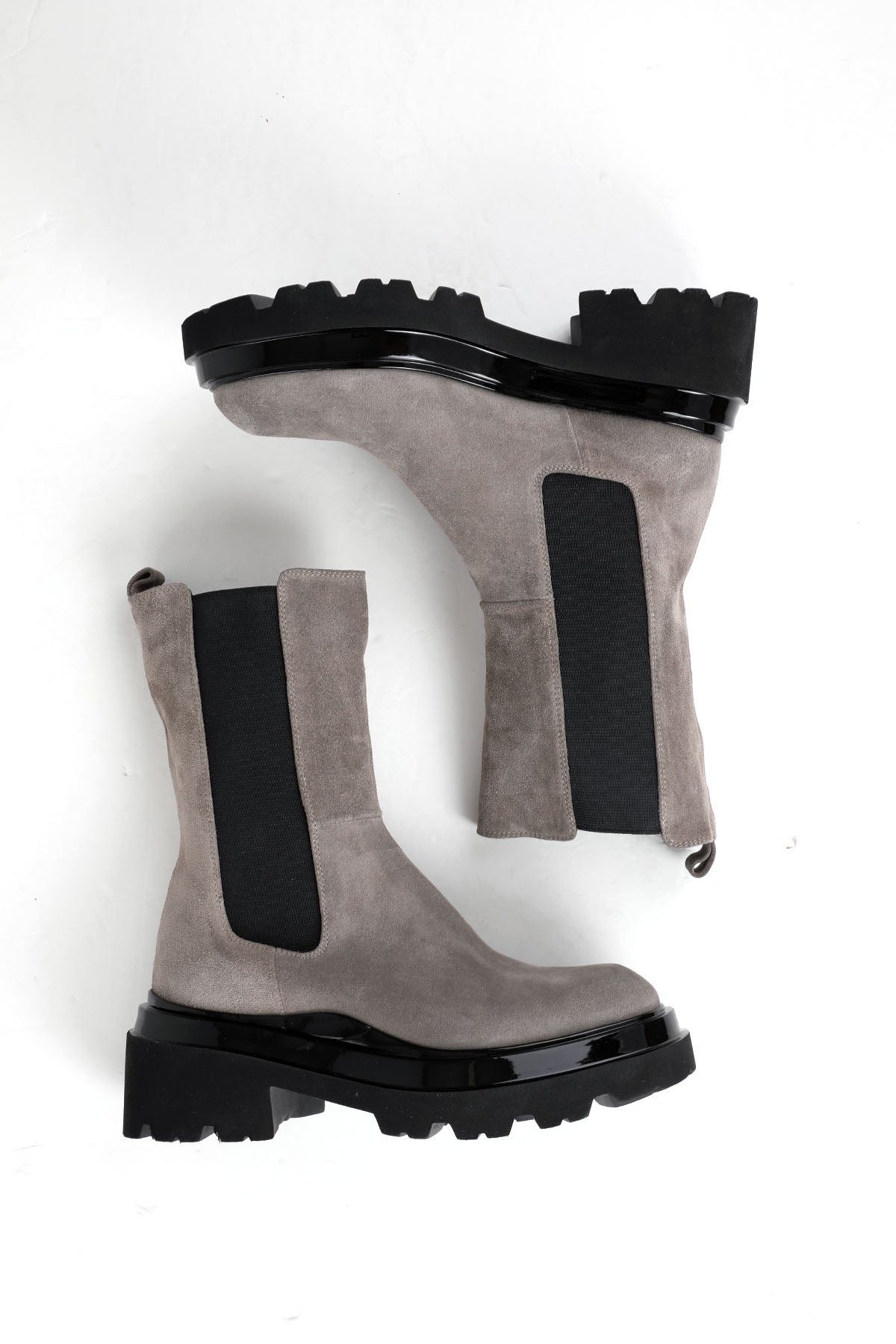 Fruit Extralight Taban Lastik Bantlı Süet Bot-Libas Trendy Fashion Store