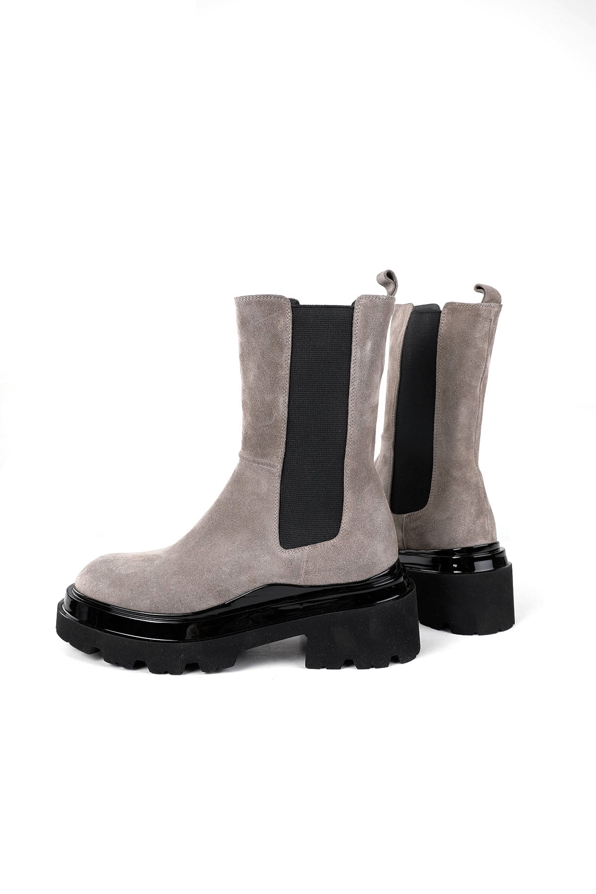 Fruit Extralight Taban Lastik Bantlı Süet Bot-Libas Trendy Fashion Store