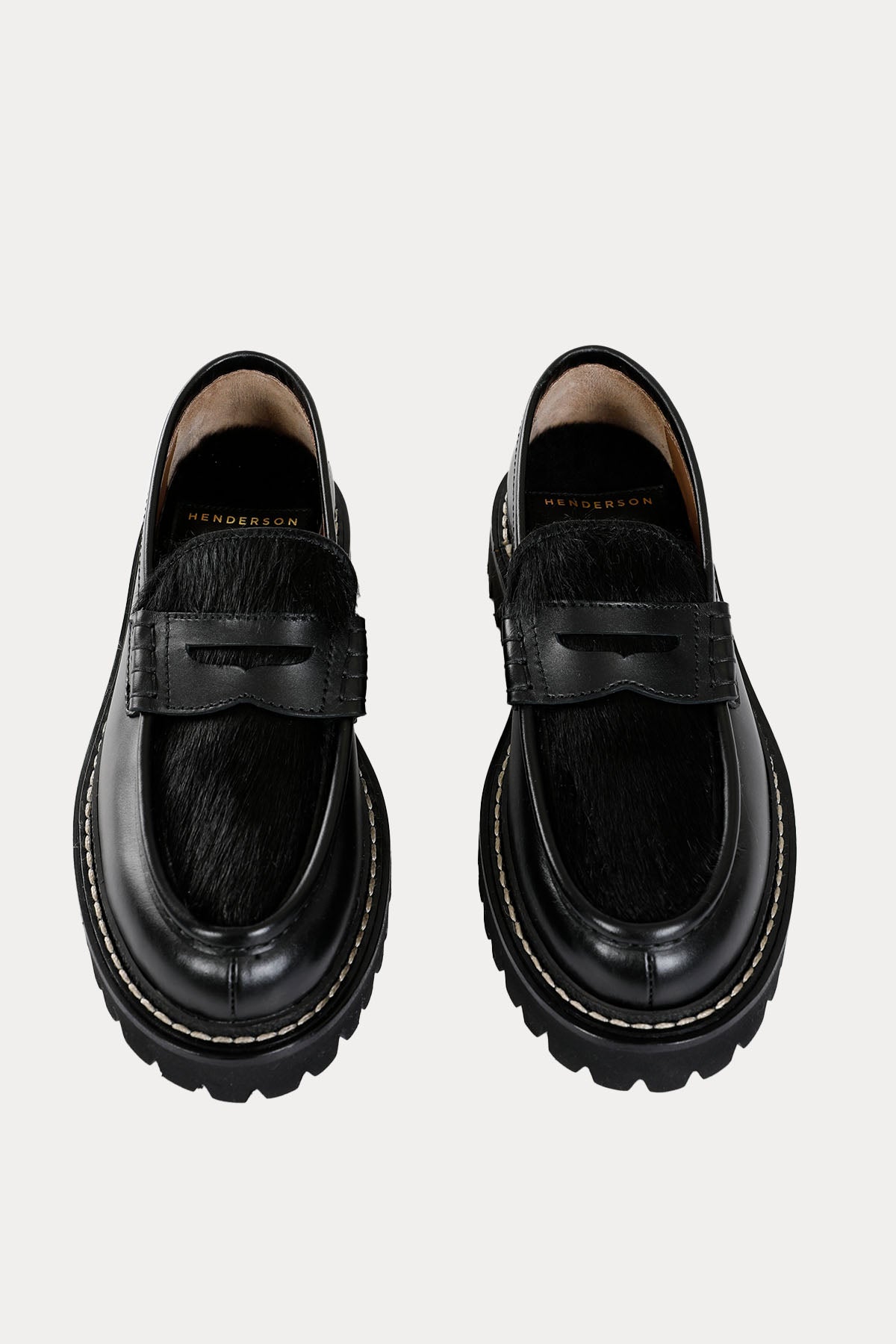 Henderson Nicole Kürklü Deri Loafer Ayakkabı-Libas Trendy Fashion Store