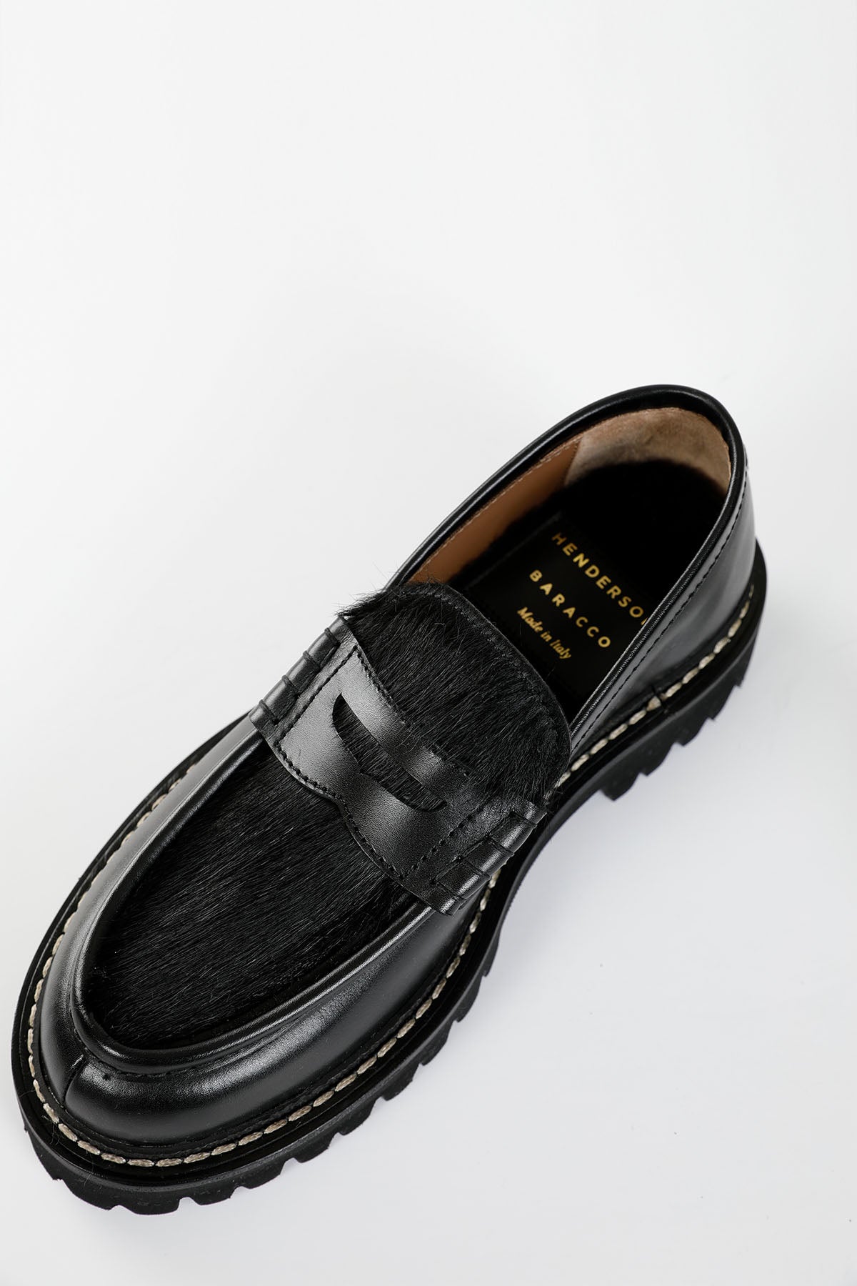 Henderson Nicole Kürklü Deri Loafer Ayakkabı-Libas Trendy Fashion Store