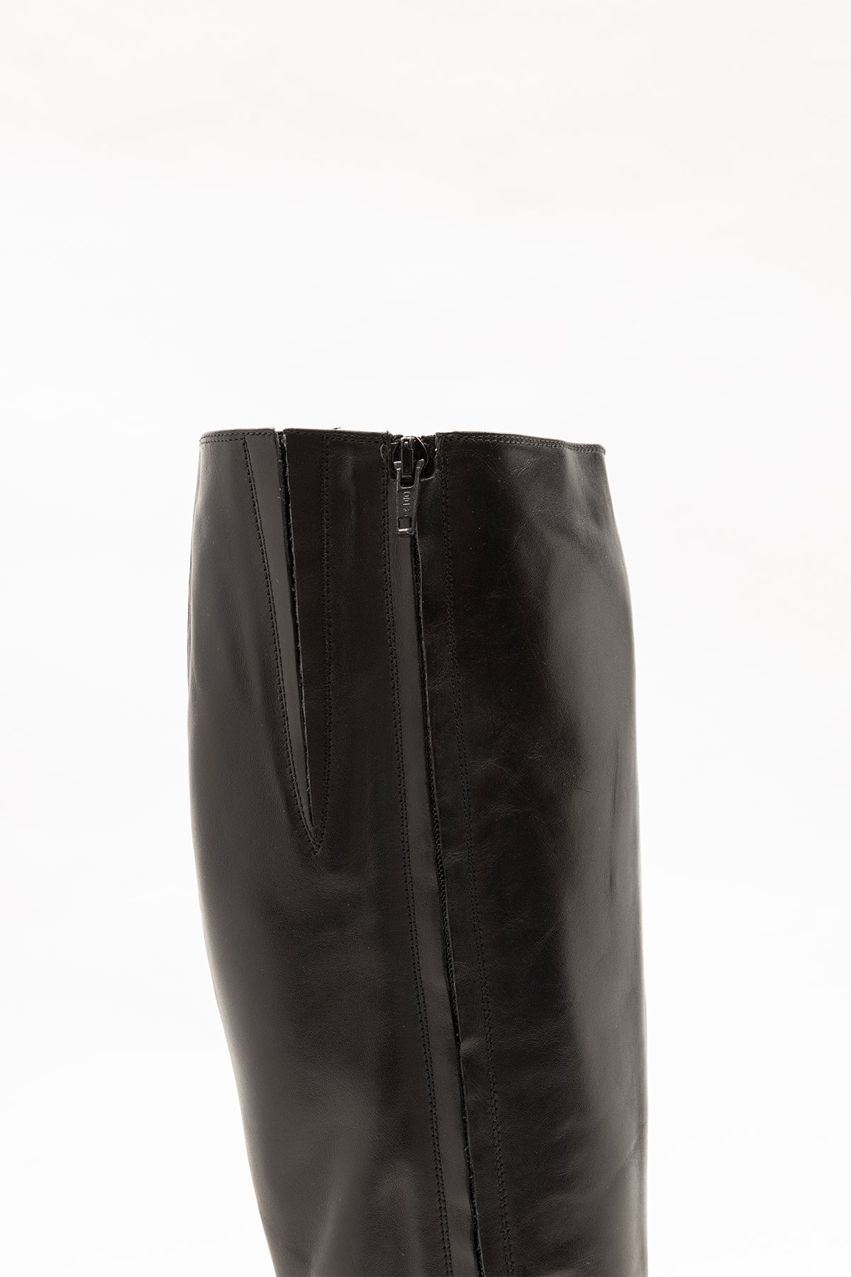 Albano Kalın Topuk Ve Platformlu Deri Çizme-Libas Trendy Fashion Store