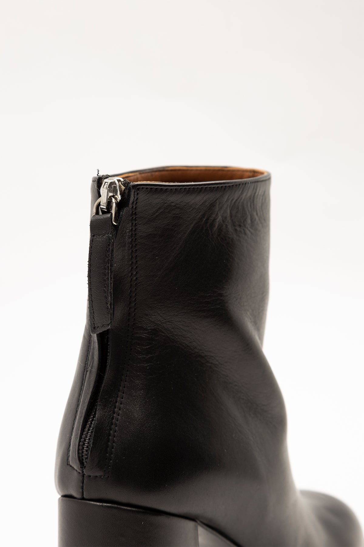 Albano Kalın Topuk ve Platformlu Deri Bot-Libas Trendy Fashion Store