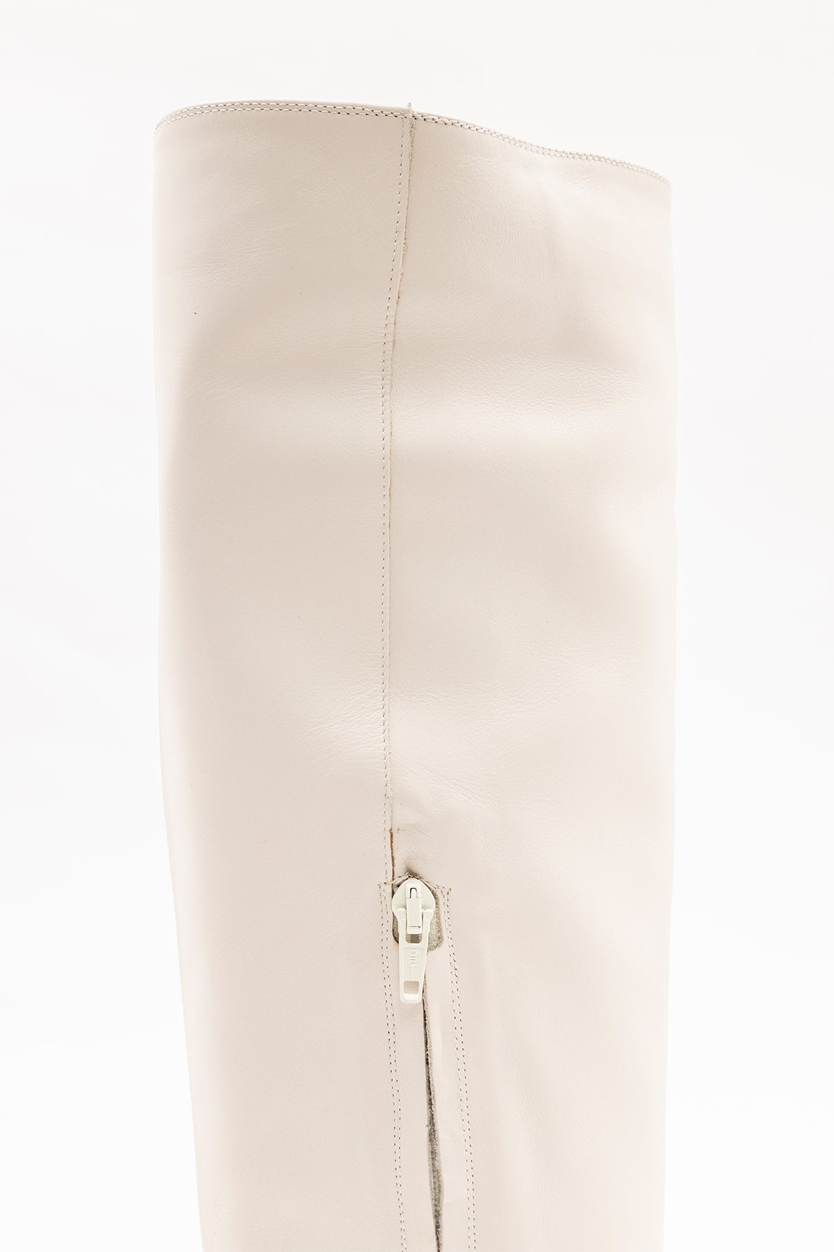 Albano İnce Topuklu Sivri Burun Deri Çizme-Libas Trendy Fashion Store