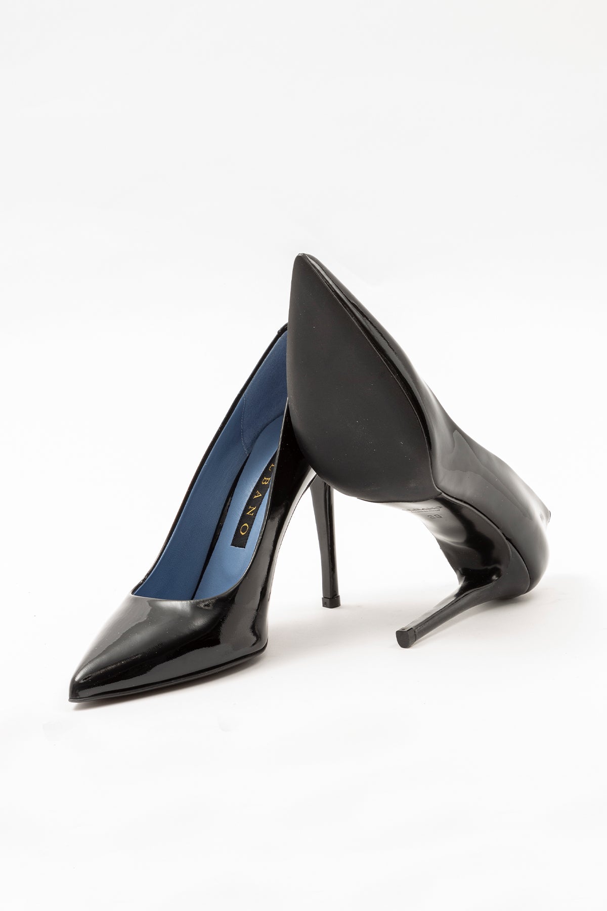 Albano Rugan Deri Stiletto Ayakkabı-Libas Trendy Fashion Store