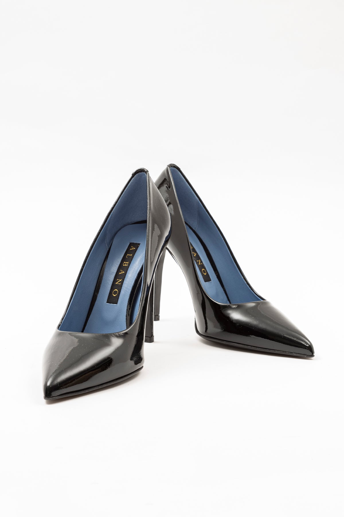 Albano Rugan Deri Stiletto Ayakkabı-Libas Trendy Fashion Store