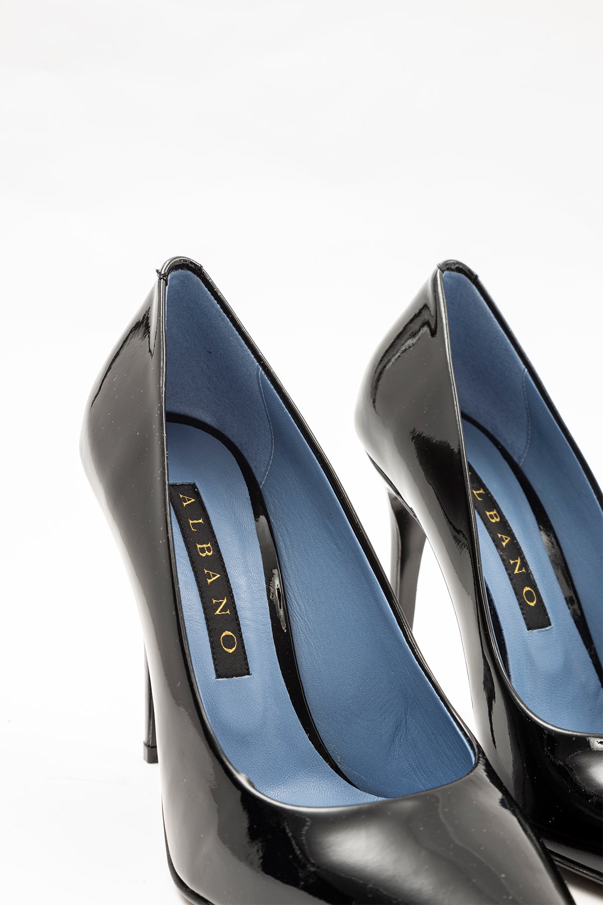 Albano Rugan Deri Stiletto Ayakkabı-Libas Trendy Fashion Store