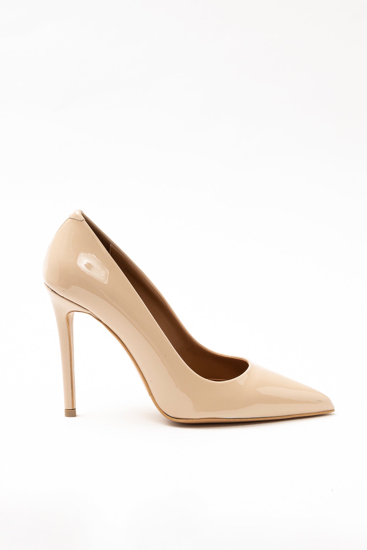 Albano Rugan Deri Stiletto Ayakkabı-Libas Trendy Fashion Store