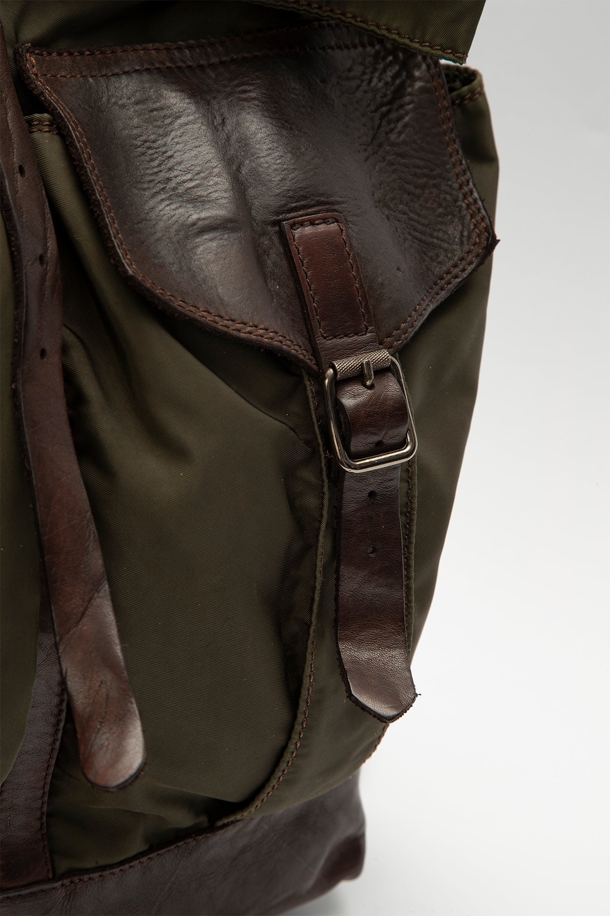 Campomaggi Deri Detaylı Sırt Çantası-Libas Trendy Fashion Store