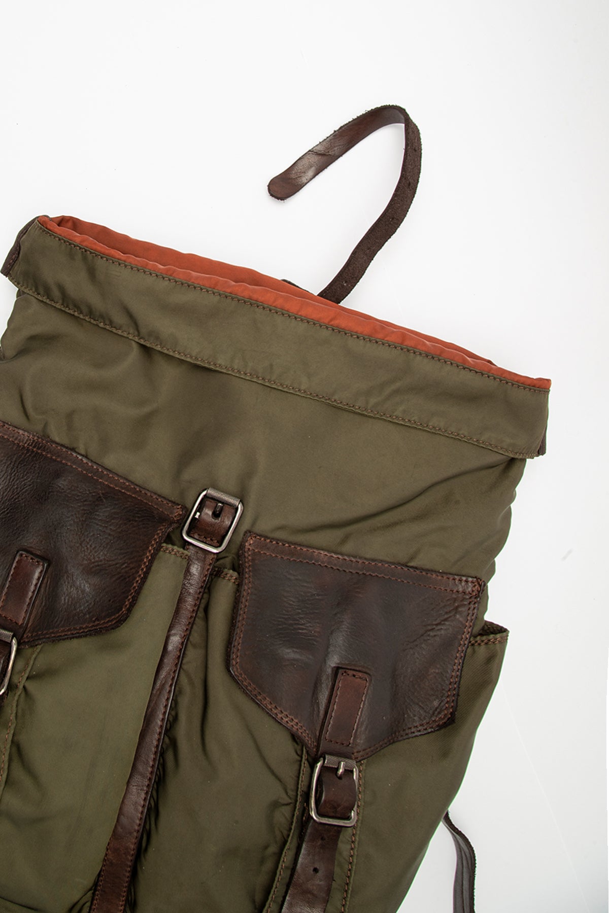 Campomaggi Deri Detaylı Sırt Çantası-Libas Trendy Fashion Store