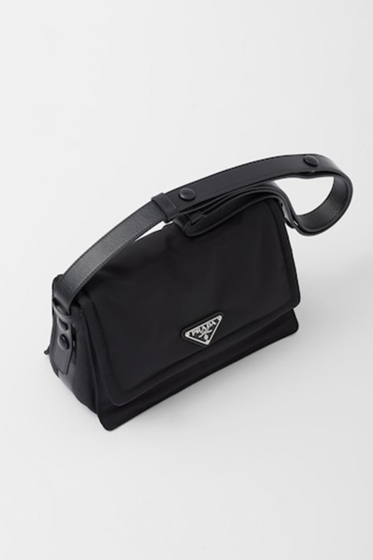 Prada Logolu Re-Nylon Omuz Çantası-Libas Trendy Fashion Store