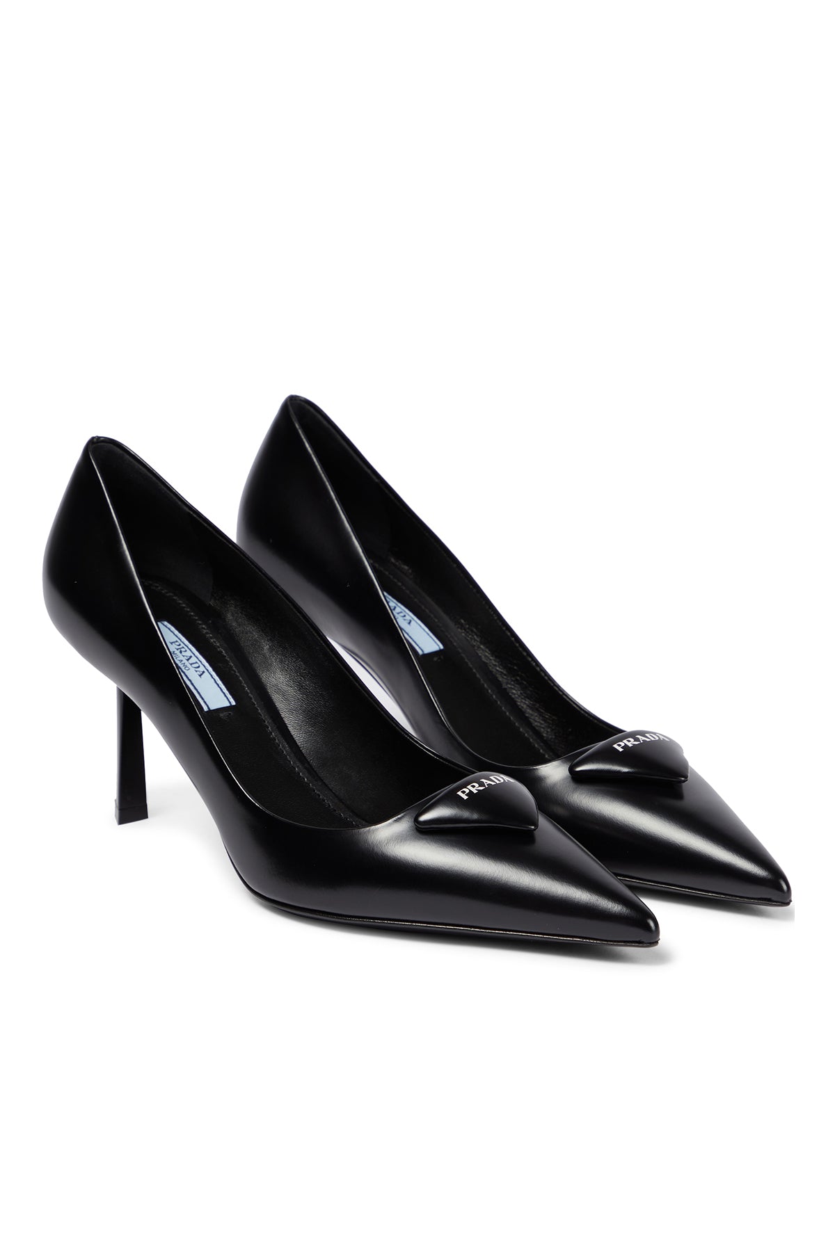 Prada Deri Stiletto Ayakkabı-Libas Trendy Fashion Store