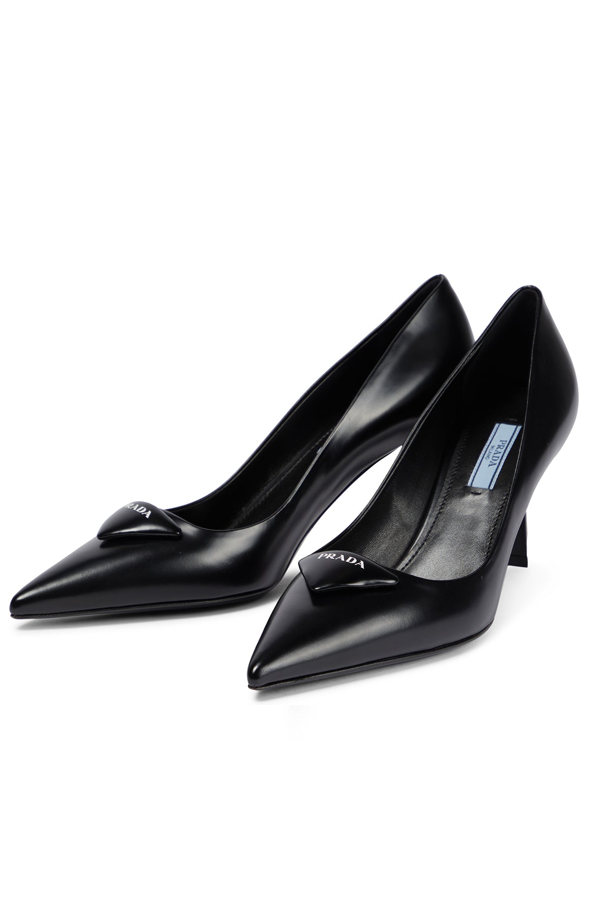 Prada Deri Stiletto Ayakkabı-Libas Trendy Fashion Store