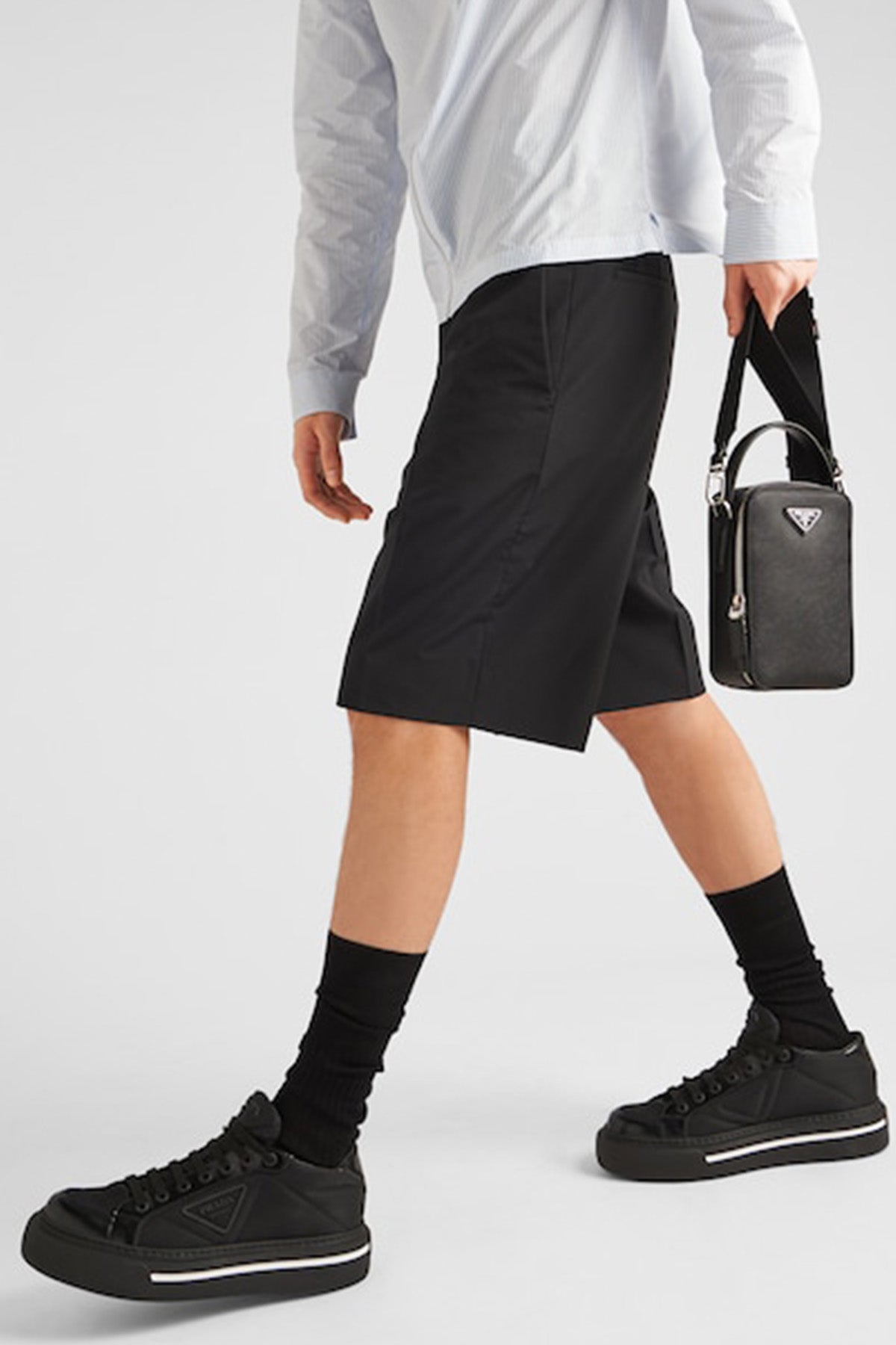 Prada Macro Re-Nylon Sneaker Ayakkabı-Libas Trendy Fashion Store