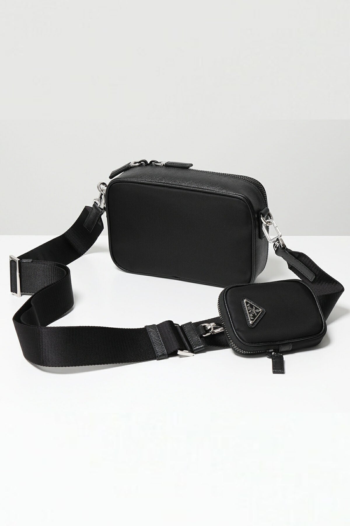 Prada Brique Re-Nylon Omuz Çantası-Libas Trendy Fashion Store