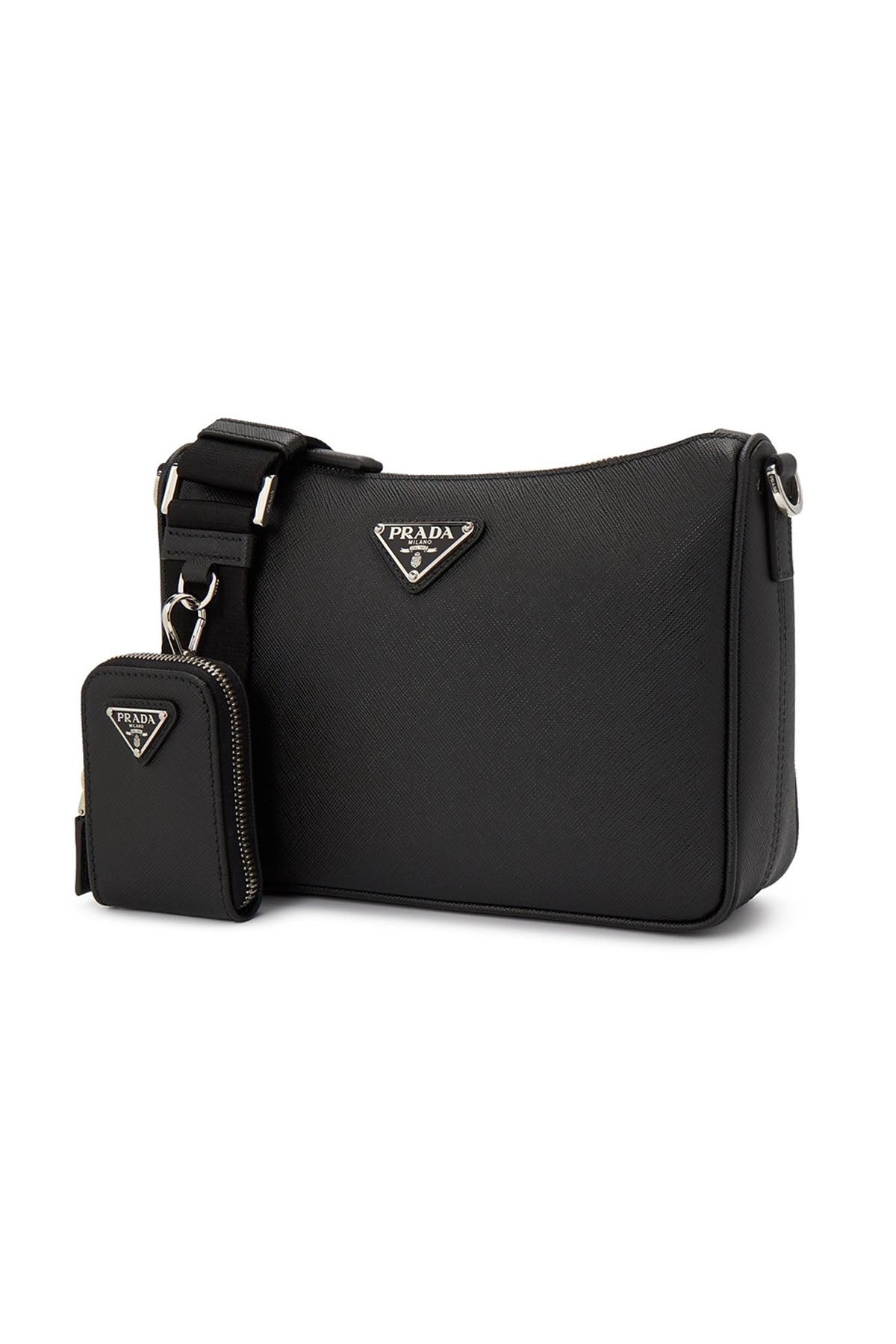 Prada Saffiano Deri Omuz Çantası-Libas Trendy Fashion Store