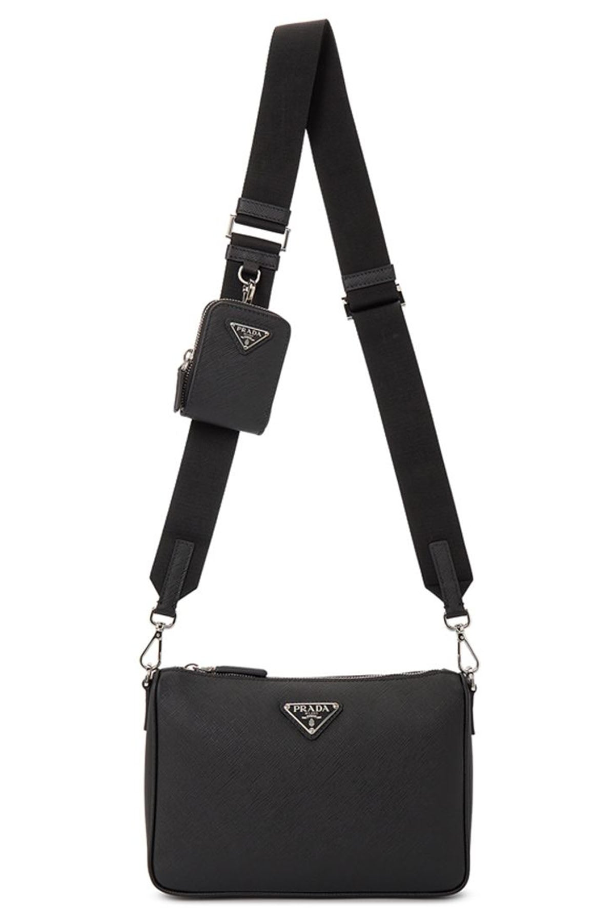 Prada Saffiano Deri Omuz Çantası-Libas Trendy Fashion Store