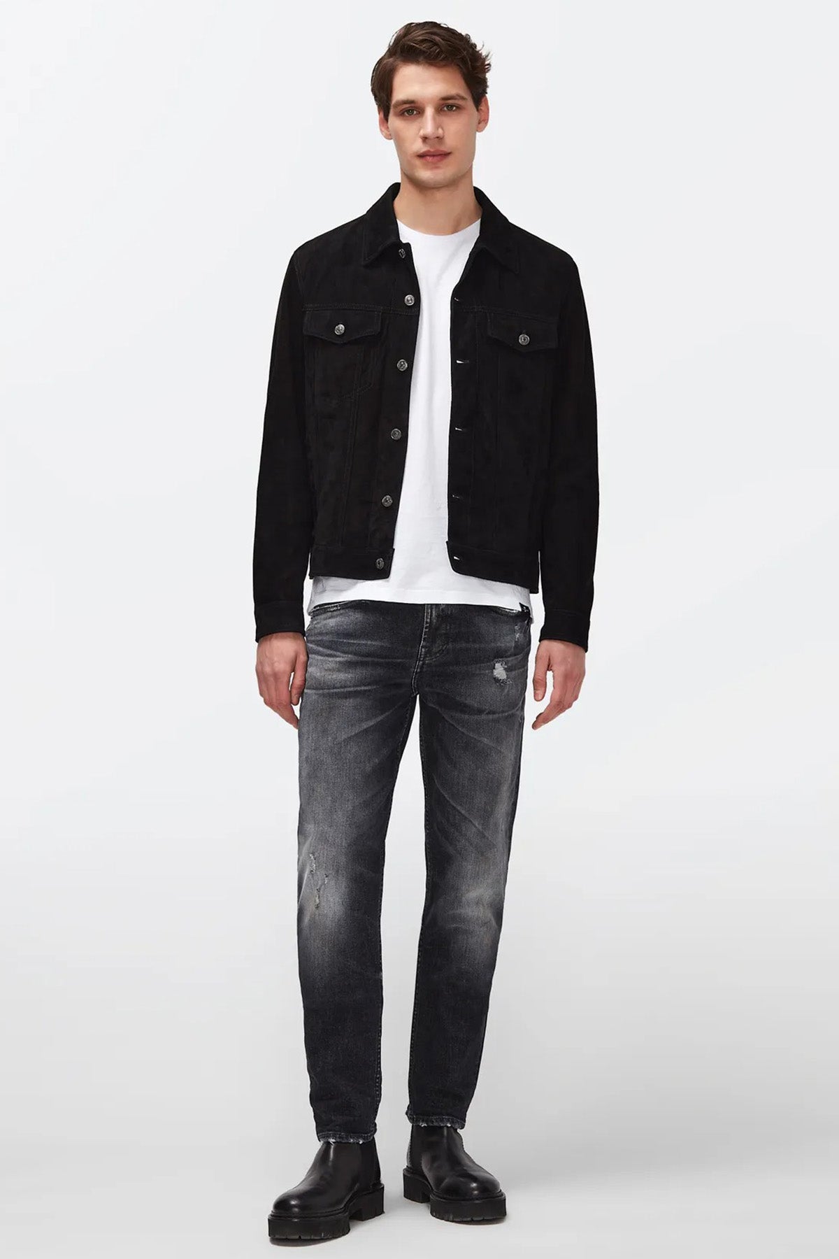 7 For All Mankind Slimmy Tapered Modern Slim Fit Jeans-Libas Trendy Fashion Store