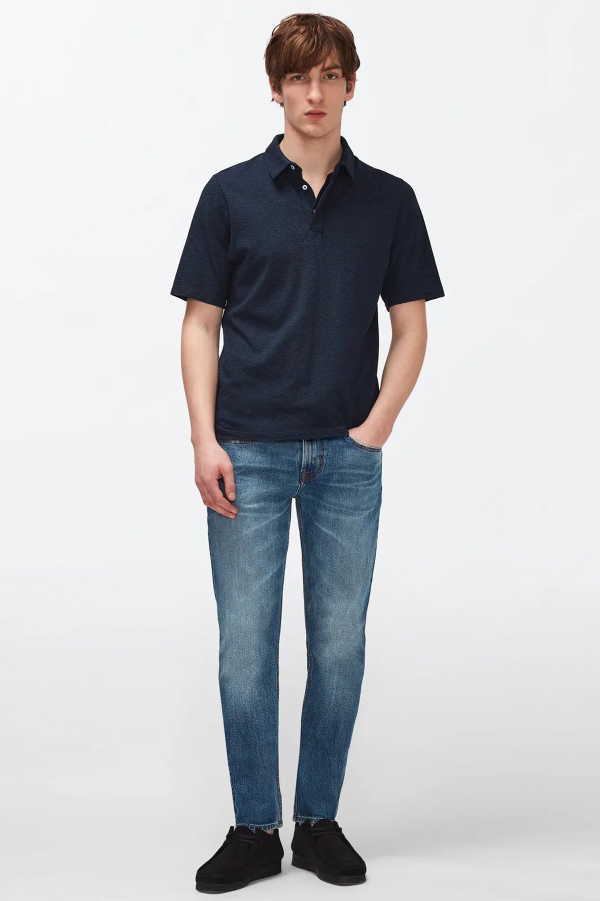 7 For All Mankind Slimmy Tapered Modern Slim Fit Jeans-Libas Trendy Fashion Store