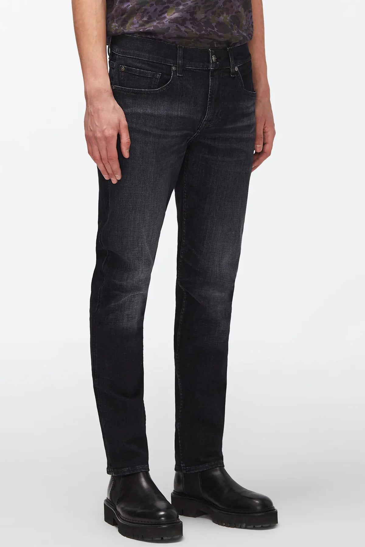7 For All Mankind Slimmy Tapered Modern Slim Fit Jeans-Libas Trendy Fashion Store