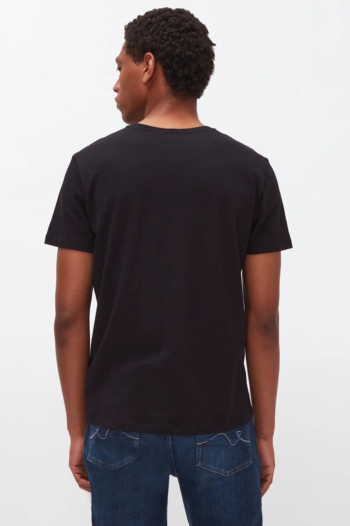 7 For All Mankind Yuvarlak Yaka Kaşmirli T-shirt-Libas Trendy Fashion Store