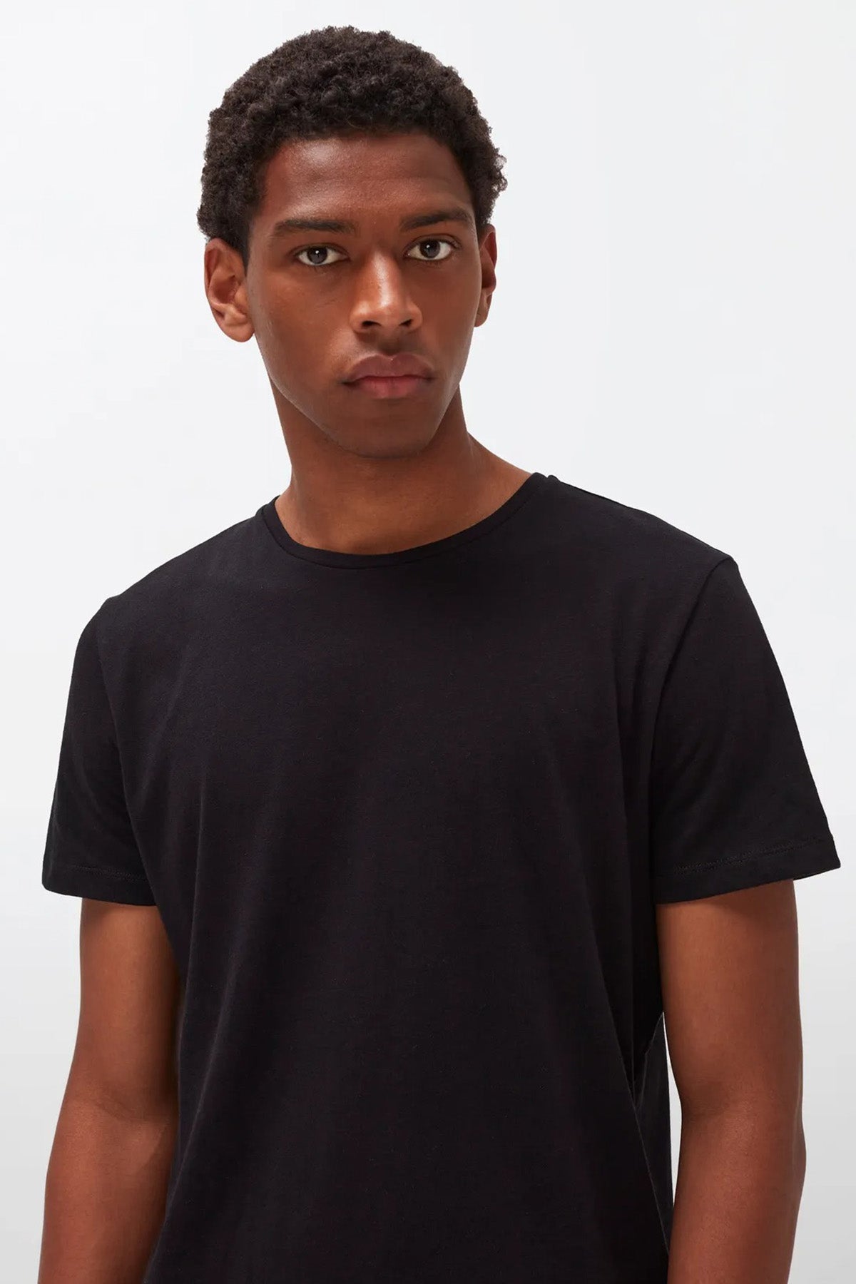 7 For All Mankind Yuvarlak Yaka Kaşmirli T-shirt-Libas Trendy Fashion Store