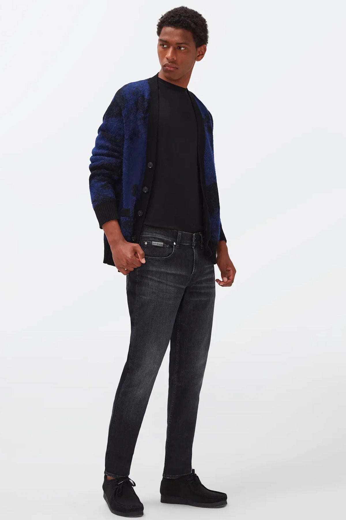 7 For All Mankind Slimmy Tapered Modern Slim Fit Jeans-Libas Trendy Fashion Store