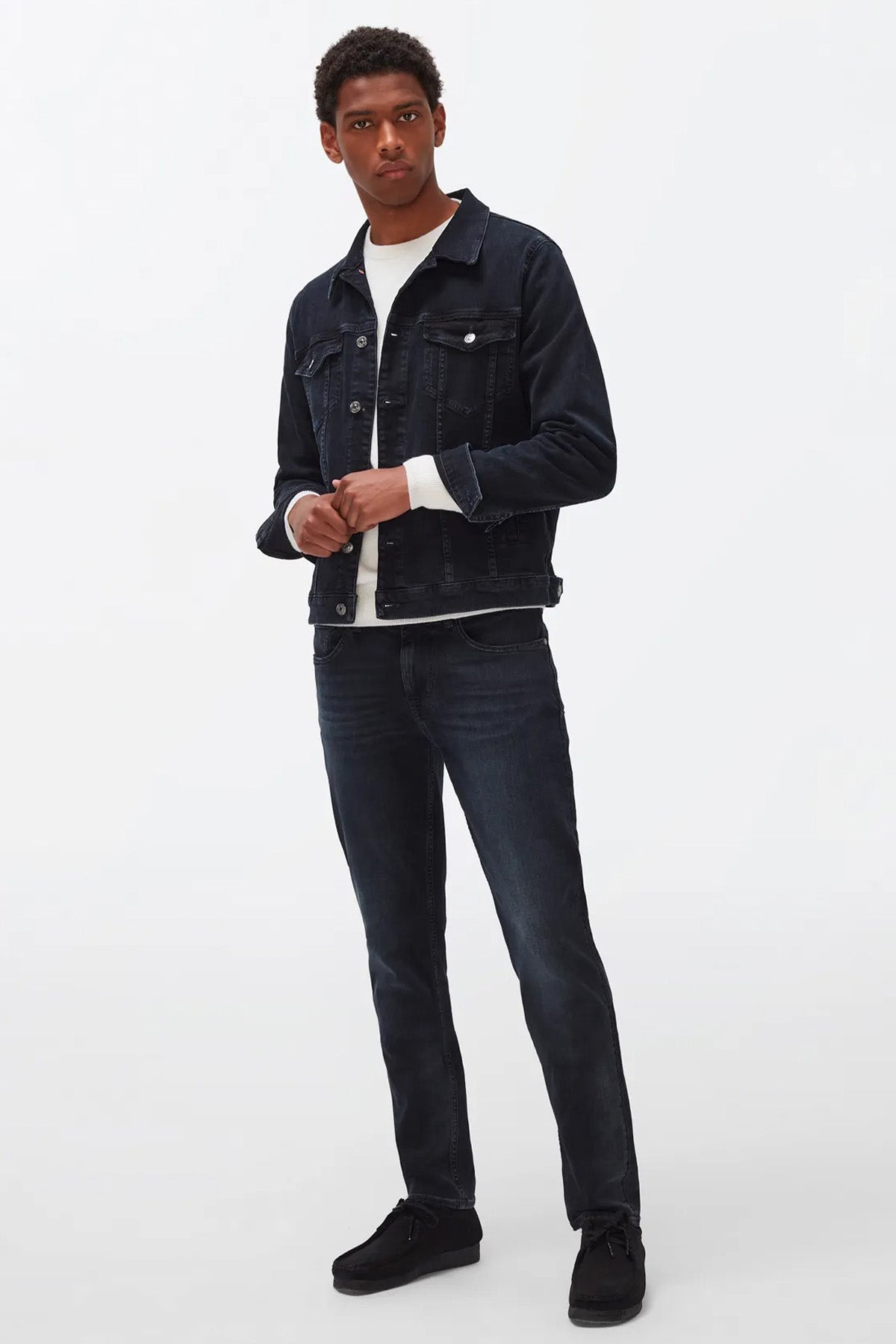 7 For All Mankind Slimmy Tapered Modern Slim Fit Jeans-Libas Trendy Fashion Store