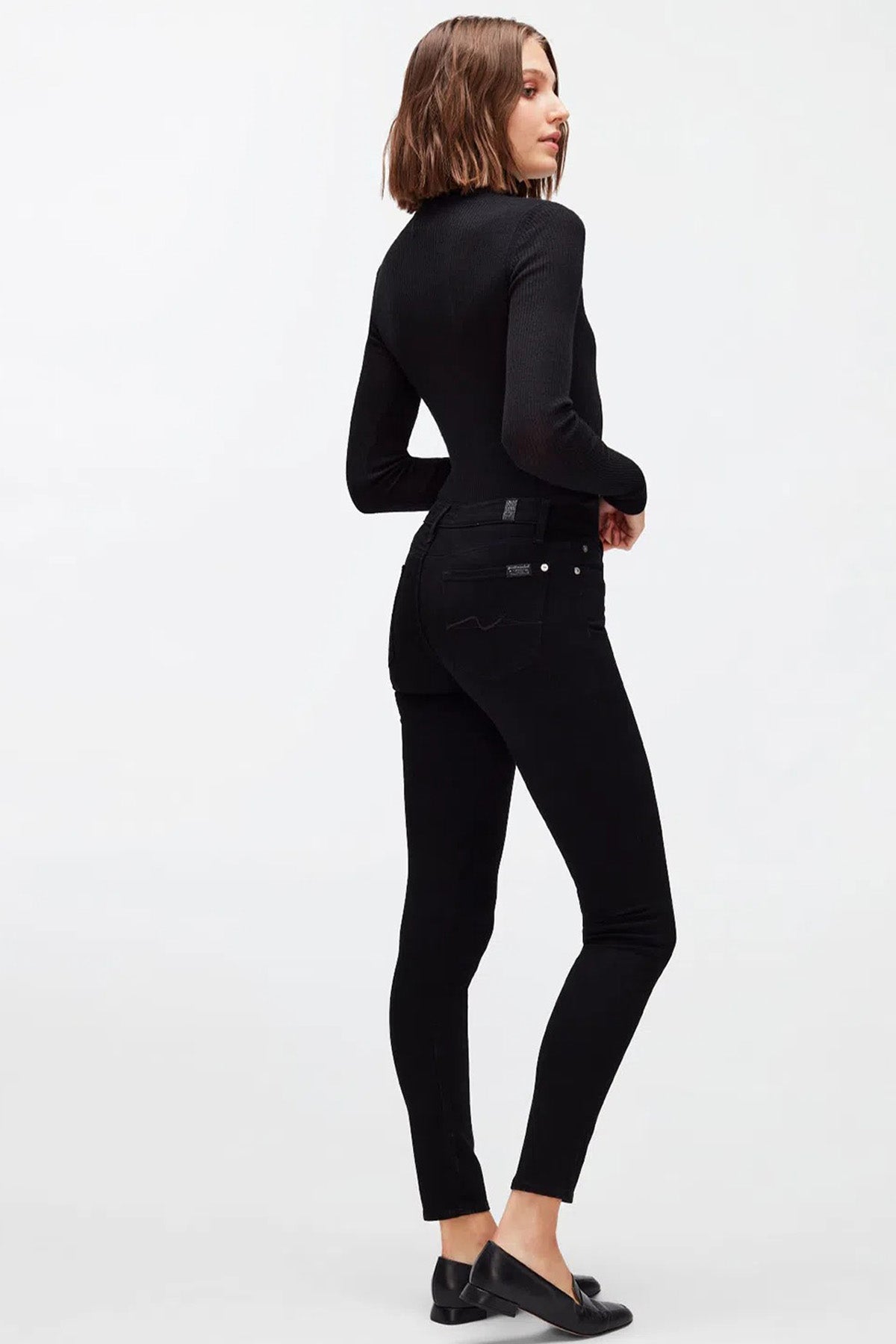 7 For All Mankind Skinny Fit Streç Jeans-Libas Trendy Fashion Store