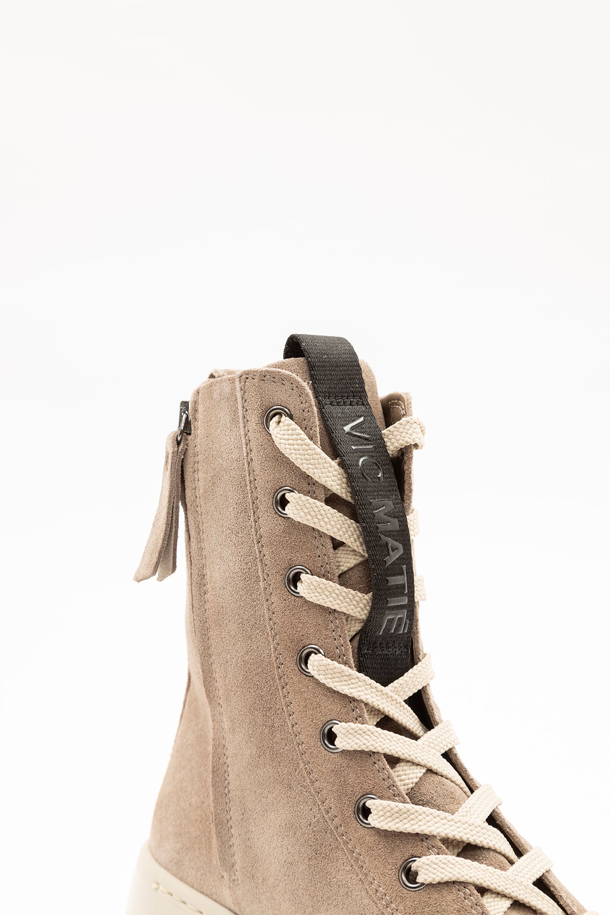 Vic Matie Yandan Fermuarlı Süet Postal Bot-Libas Trendy Fashion Store