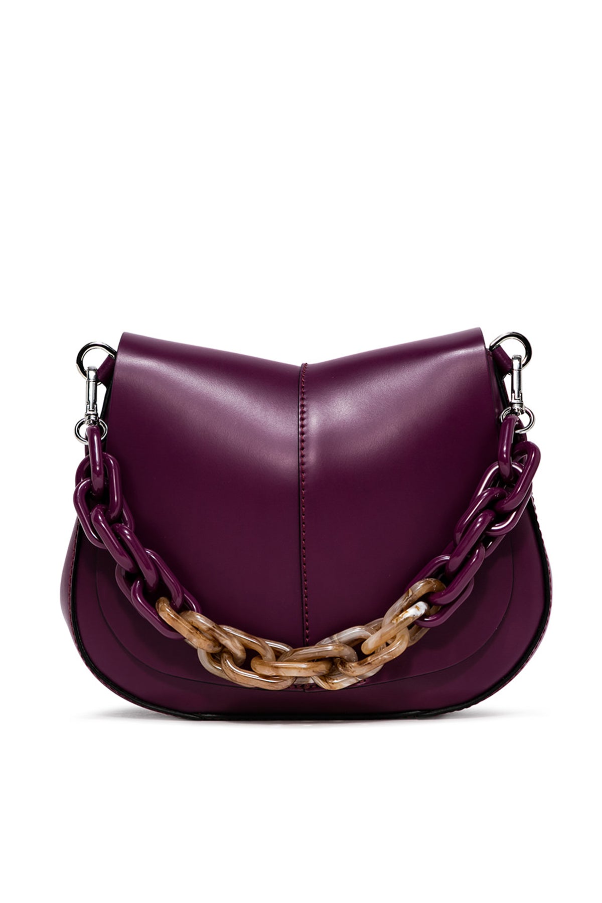 Gianni Chiarini Helena Round Zincir Askılı Deri Çanta-Libas Trendy Fashion Store
