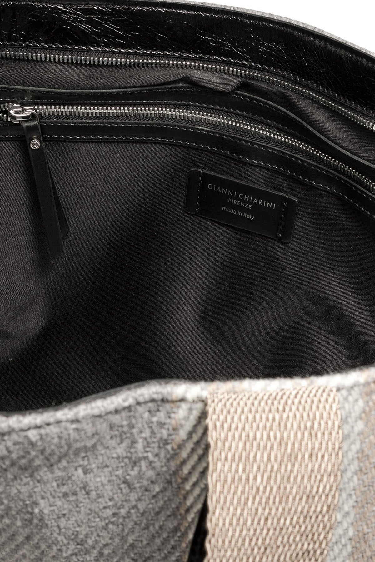 Gianni Chiarini Sandra Rugan Deri Detaylı Yün Çanta-Libas Trendy Fashion Store