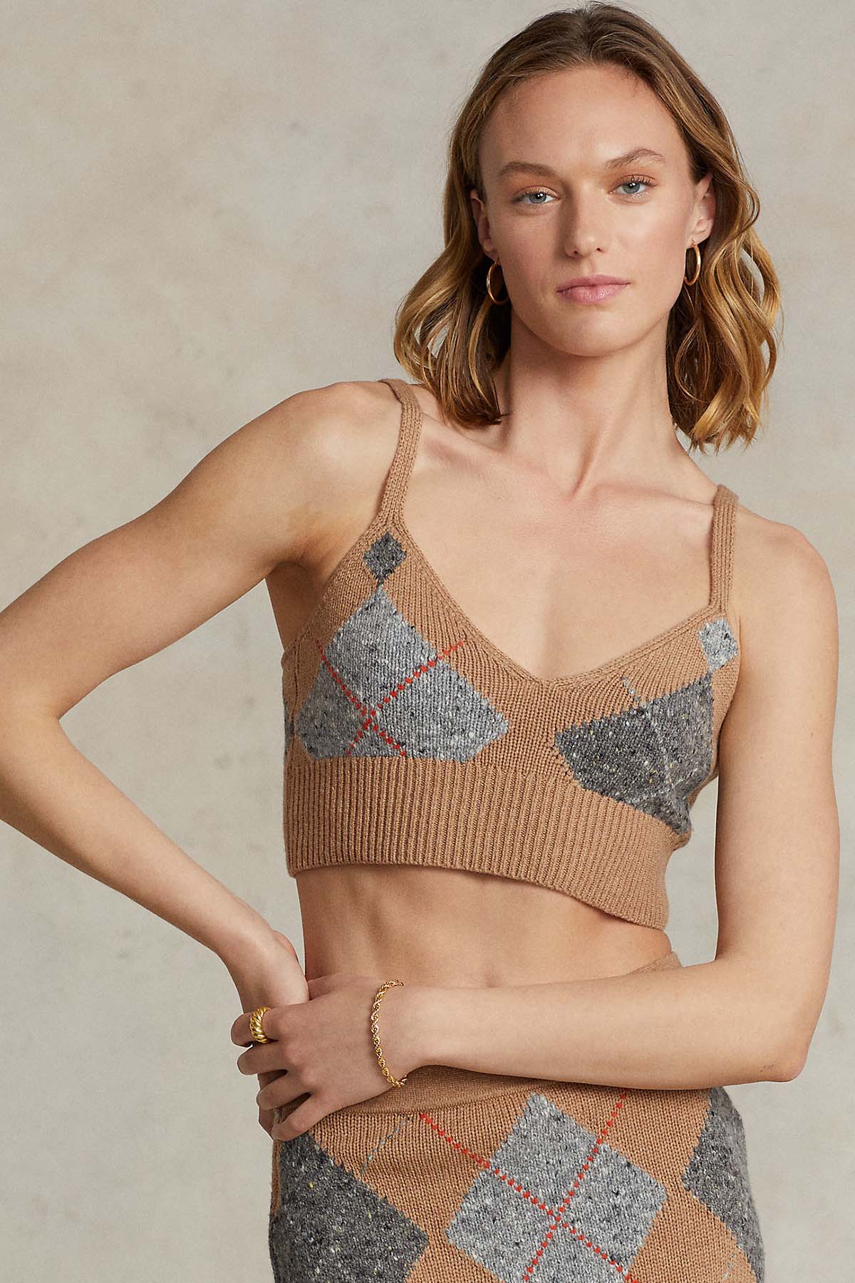 Polo Ralph Lauren Ekose Triko Set-Libas Trendy Fashion Store