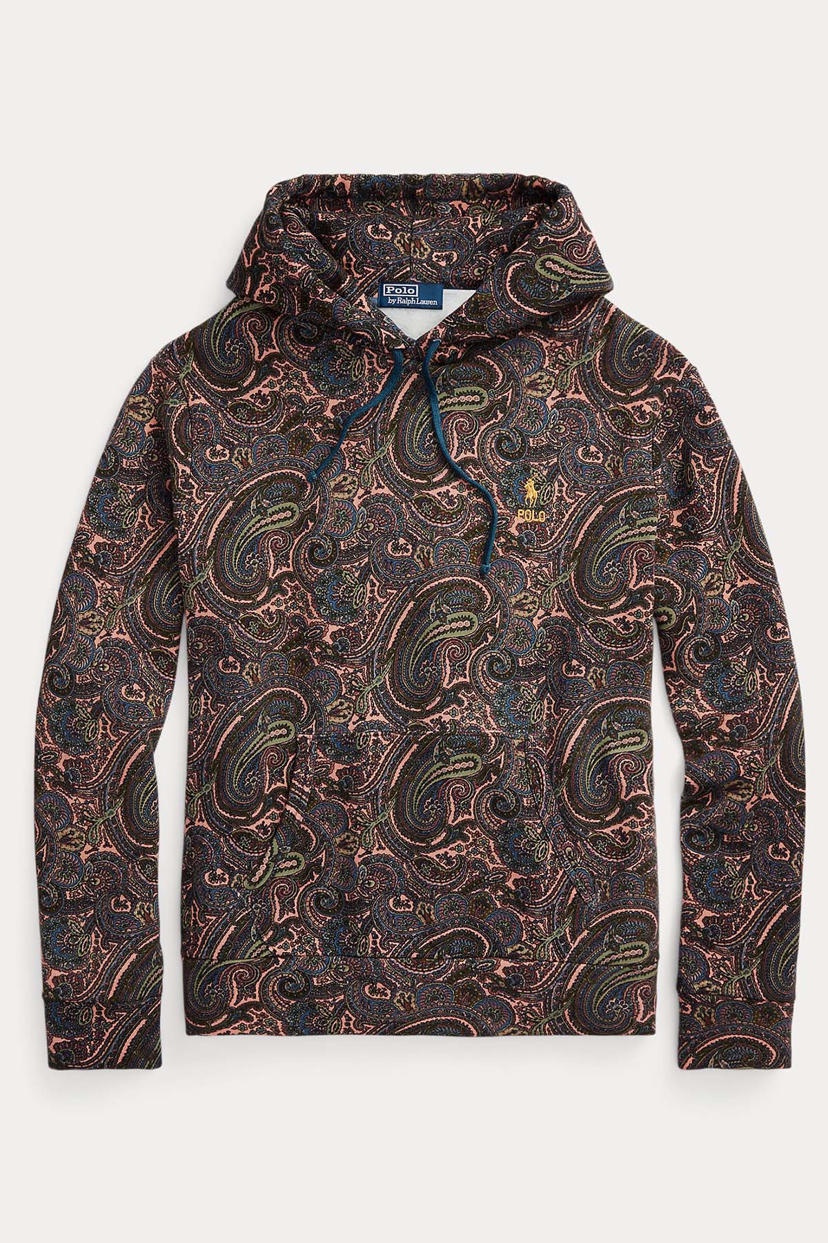 Polo Ralph Lauren Şal Desenli Kapüşonlu Sweatshirt-Libas Trendy Fashion Store