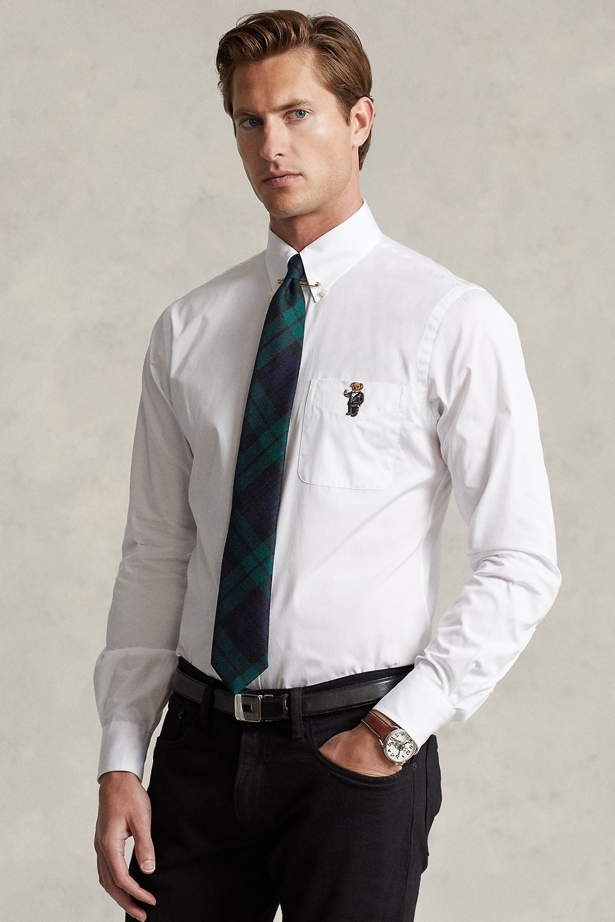 Polo Ralph Lauren Slim Fit Polo Bear Gömlek-Libas Trendy Fashion Store