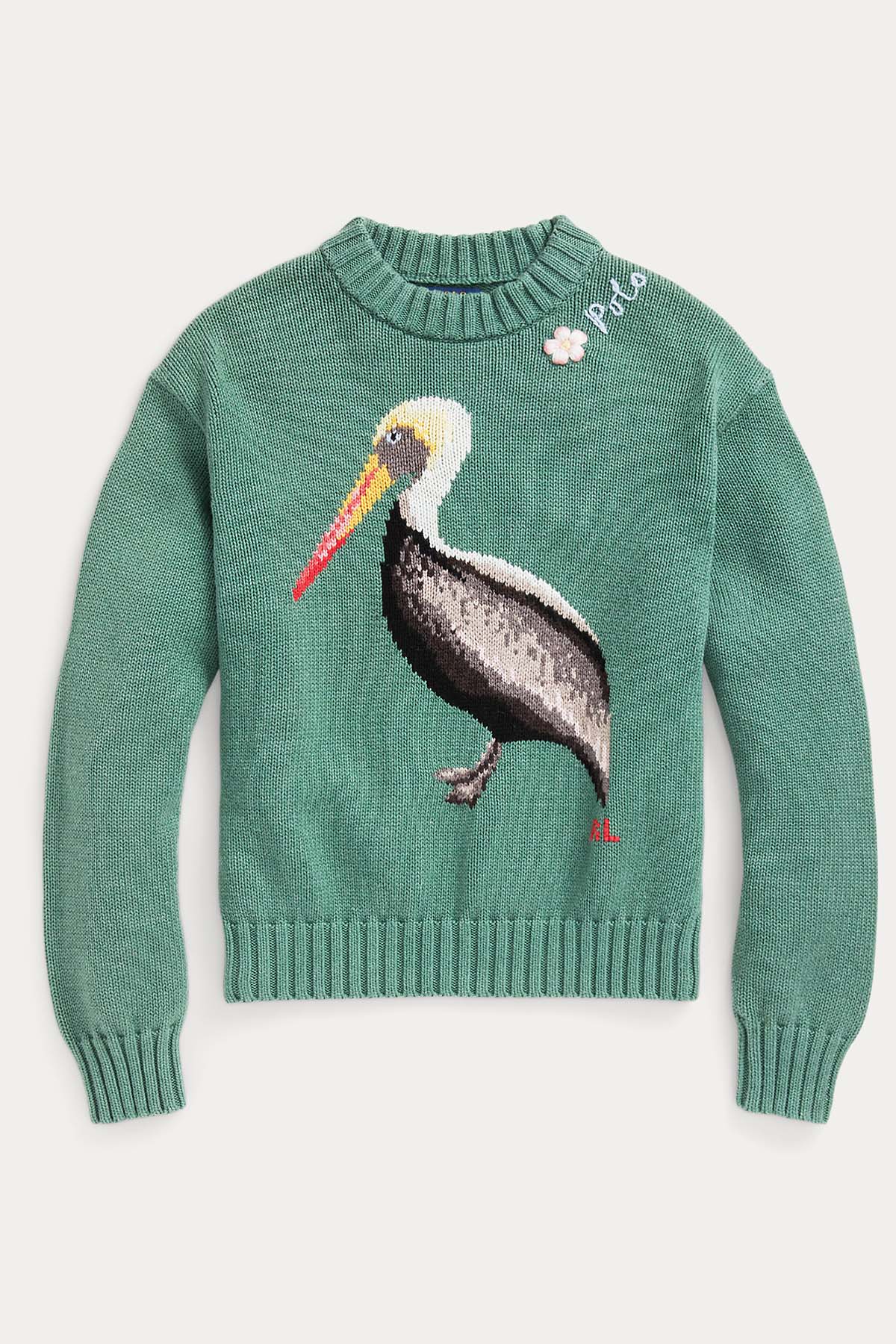 Polo Ralph Lauren Pelikan Motifli Örgü Triko-Libas Trendy Fashion Store