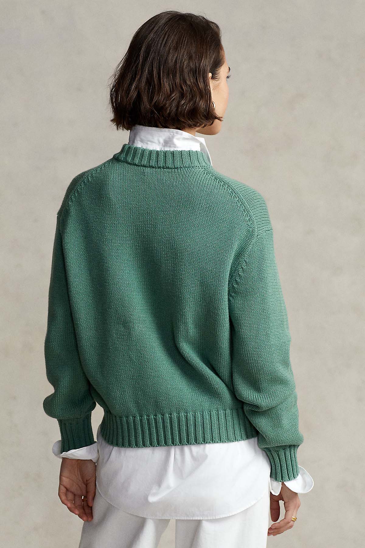 Polo Ralph Lauren Pelikan Motifli Örgü Triko-Libas Trendy Fashion Store