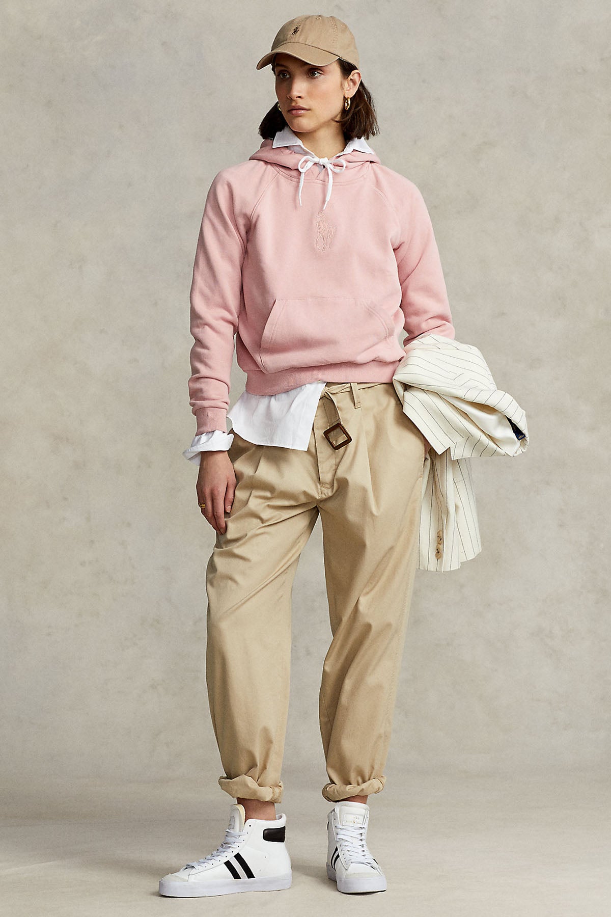 Polo Ralph Lauren Big Pony Logolu Kapüşonlu Sweatshirt-Libas Trendy Fashion Store