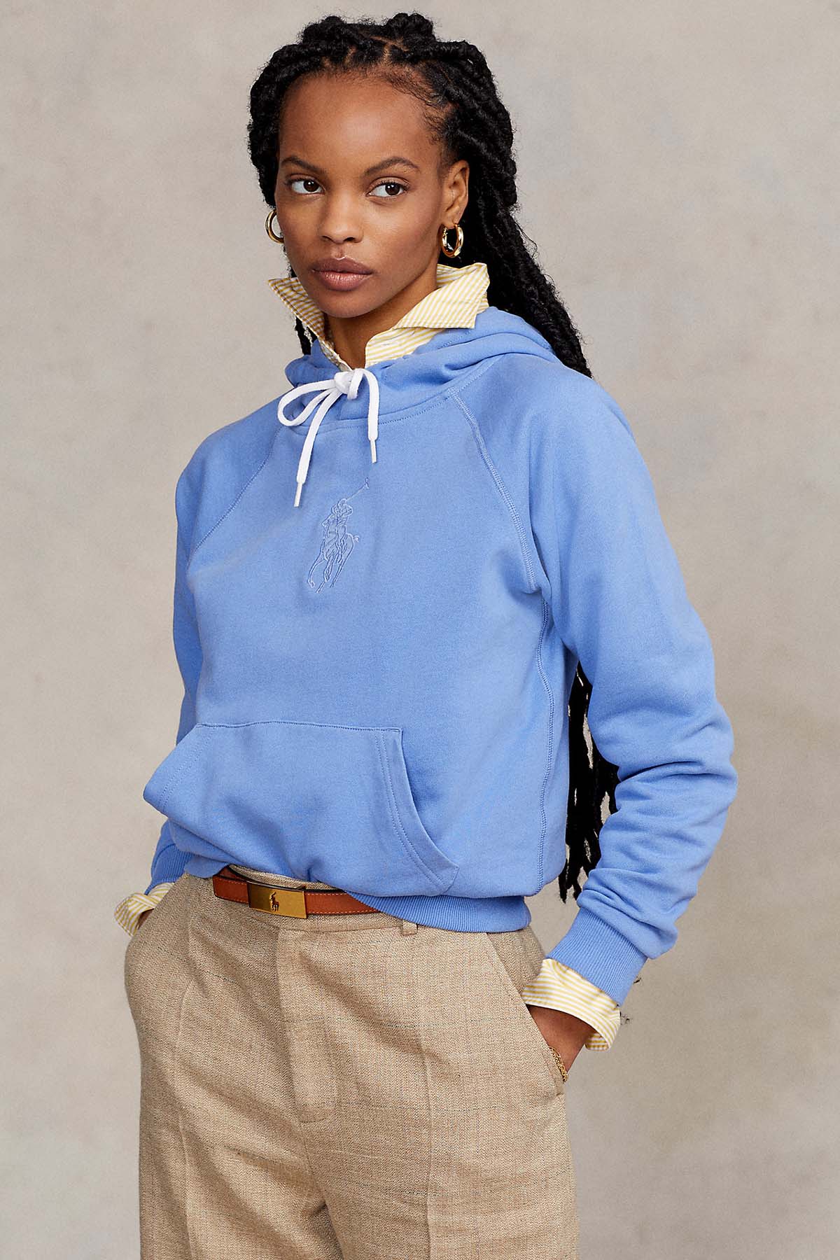 Polo Ralph Lauren Big Pony Logolu Kapüşonlu Sweatshirt-Libas Trendy Fashion Store