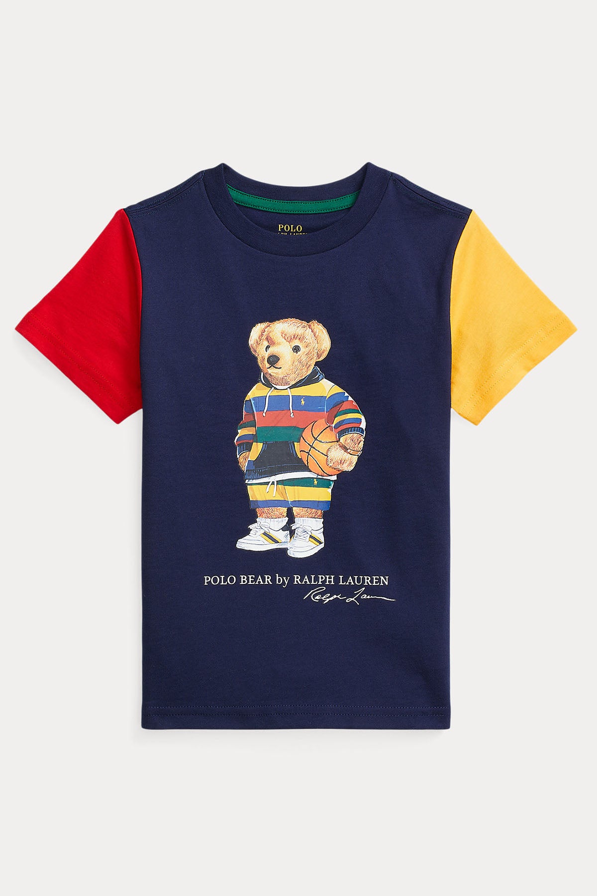 Polo Ralph Lauren Kids 2-4 Yaş Erkek Çocuk Polo Bear T-shirt-Libas Trendy Fashion Store