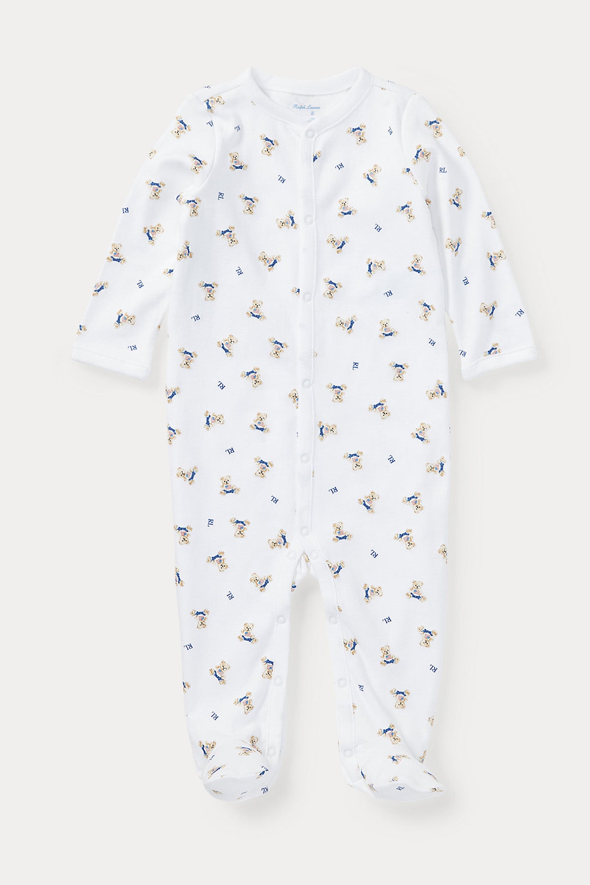 Polo Ralph Lauren Kids Yeni Doğan - 3 Aylık Erkek Bebek Polo Bear Tulum-Libas Trendy Fashion Store