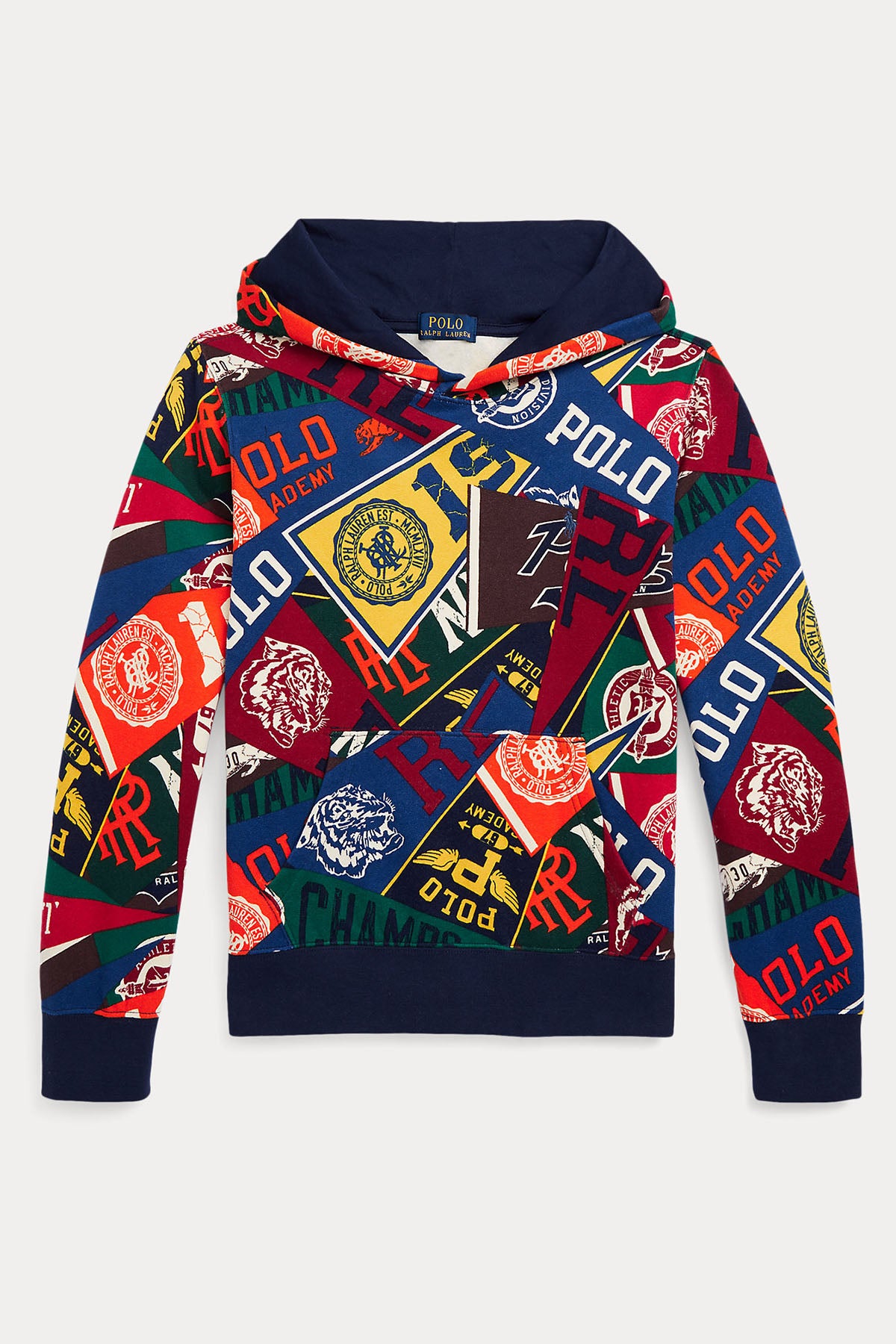 Polo Ralph Lauren Kids S-L Erkek Çocuk Logolu Kapüşonlu Sweatshirt-Libas Trendy Fashion Store