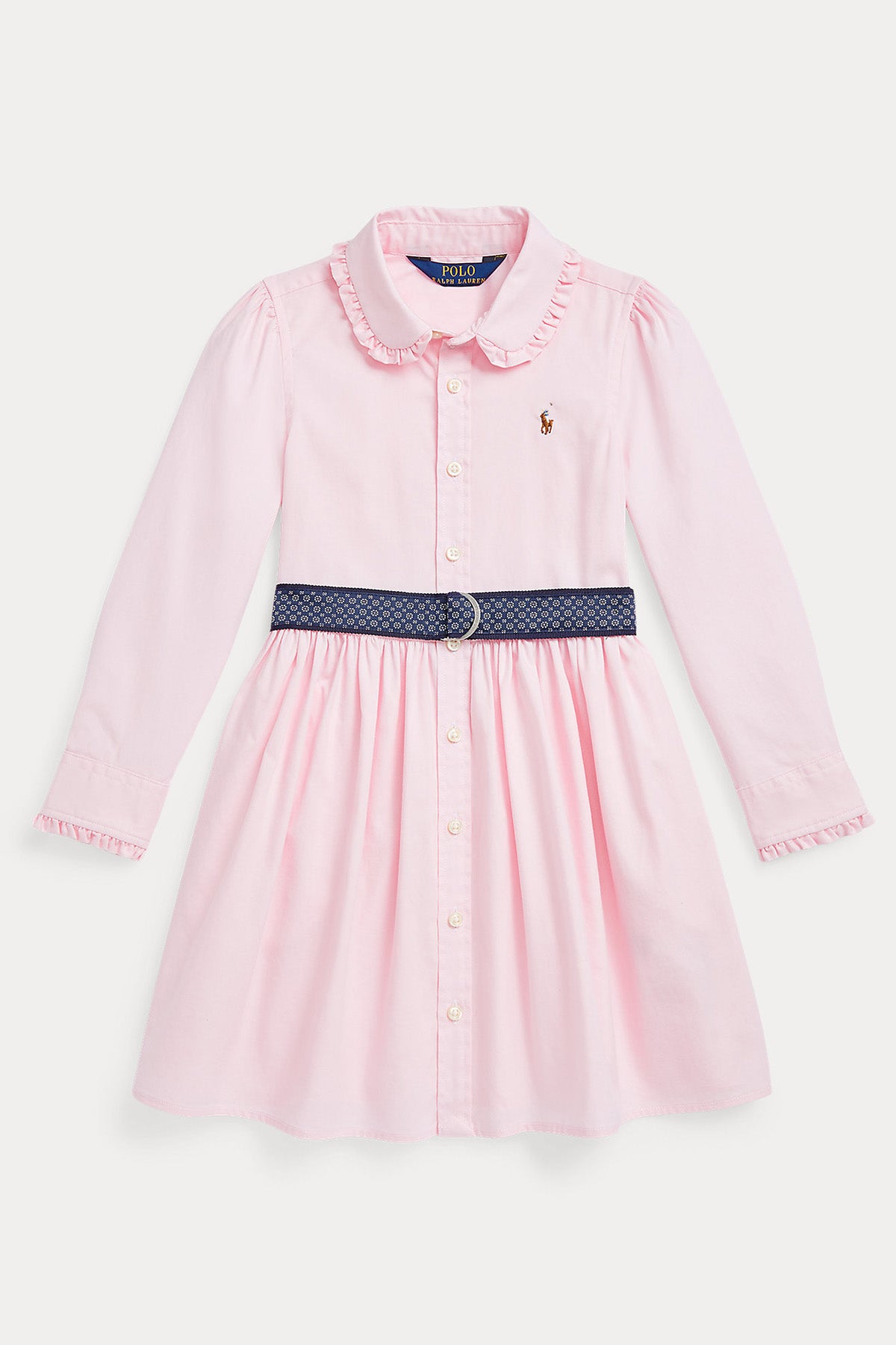 Polo Ralph Lauren Kids 2-4 Yaş Kız Çocuk Gömlek Elbise-Libas Trendy Fashion Store